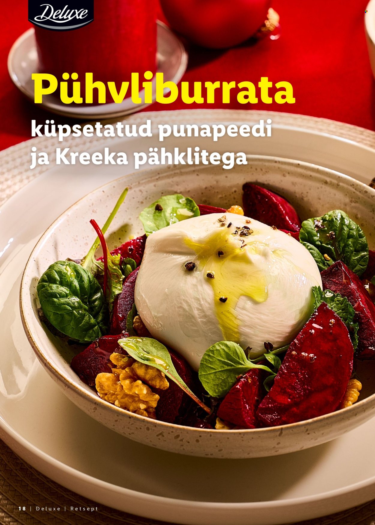lidl - Lidl kliendileht - Jõulutoidu kataloog Deluxe - page: 18