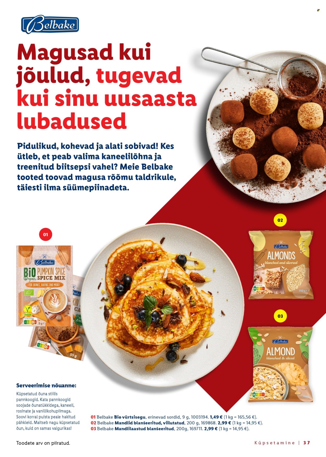 lidl - Lidl kliendileht - Jõulutoidu kataloog Deluxe - page: 37