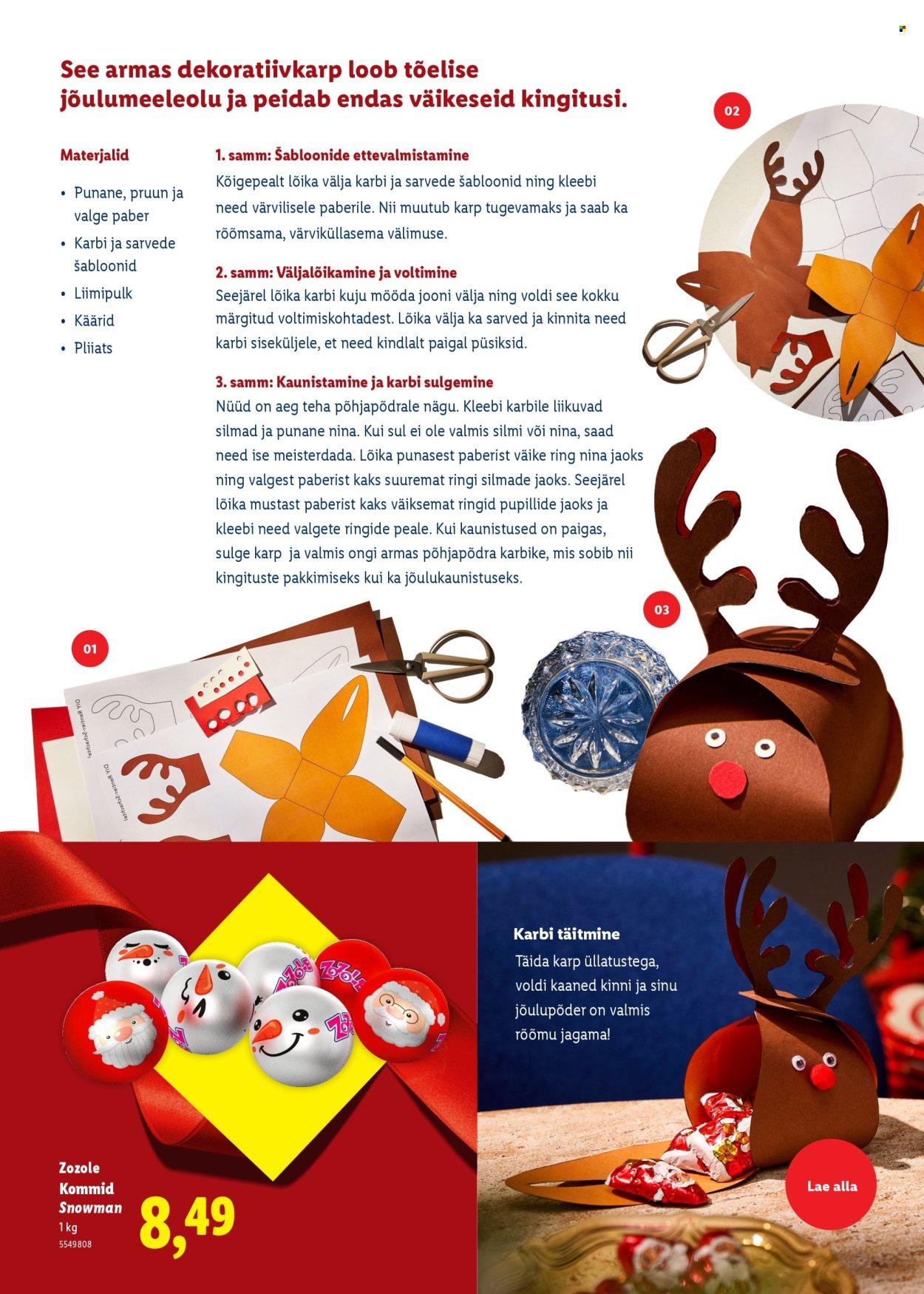 lidl - Lidl kliendileht - Jõulutoidu kataloog Deluxe - page: 49
