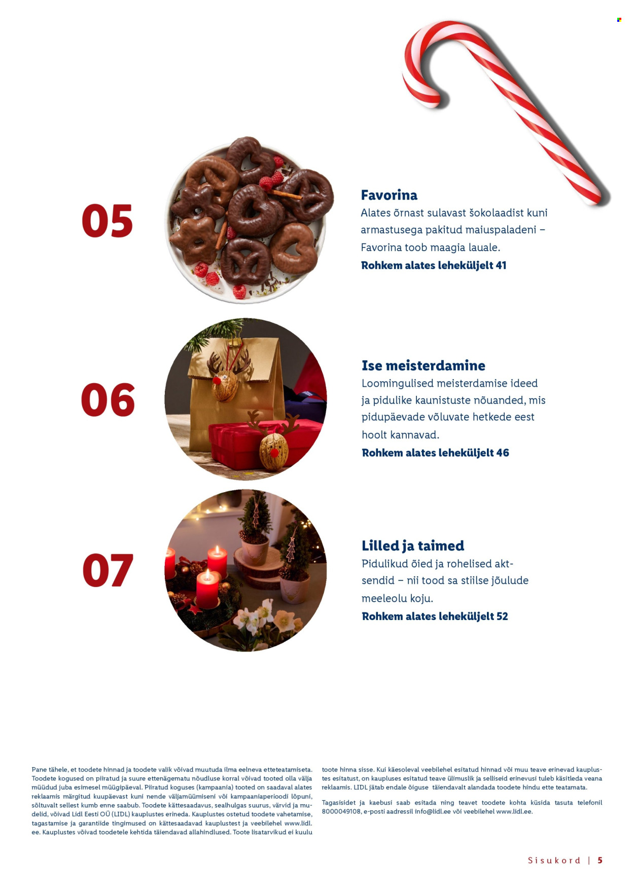 lidl - Lidl kliendileht - Jõulutoidu kataloog Deluxe - page: 5
