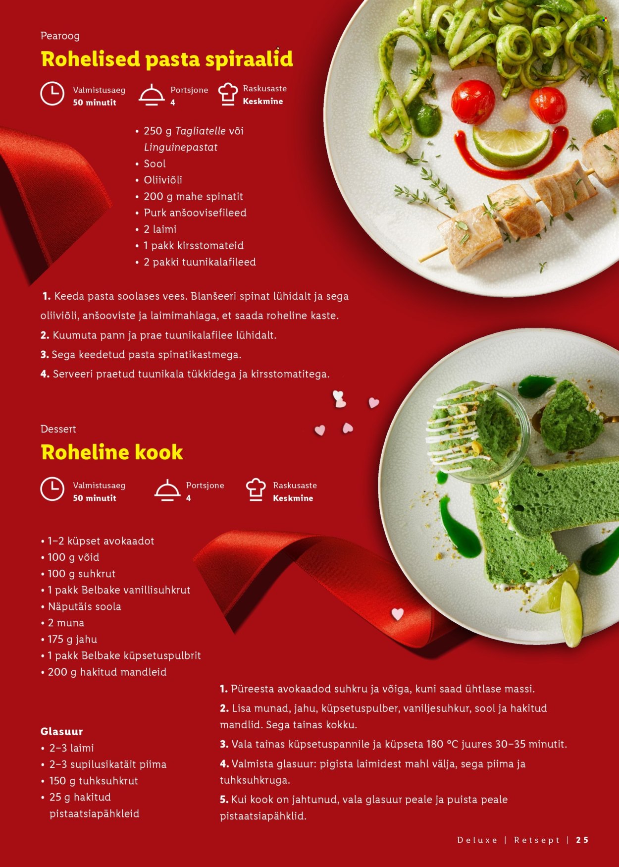 lidl - Lidl kliendileht - Jõulutoidu kataloog Deluxe - page: 25