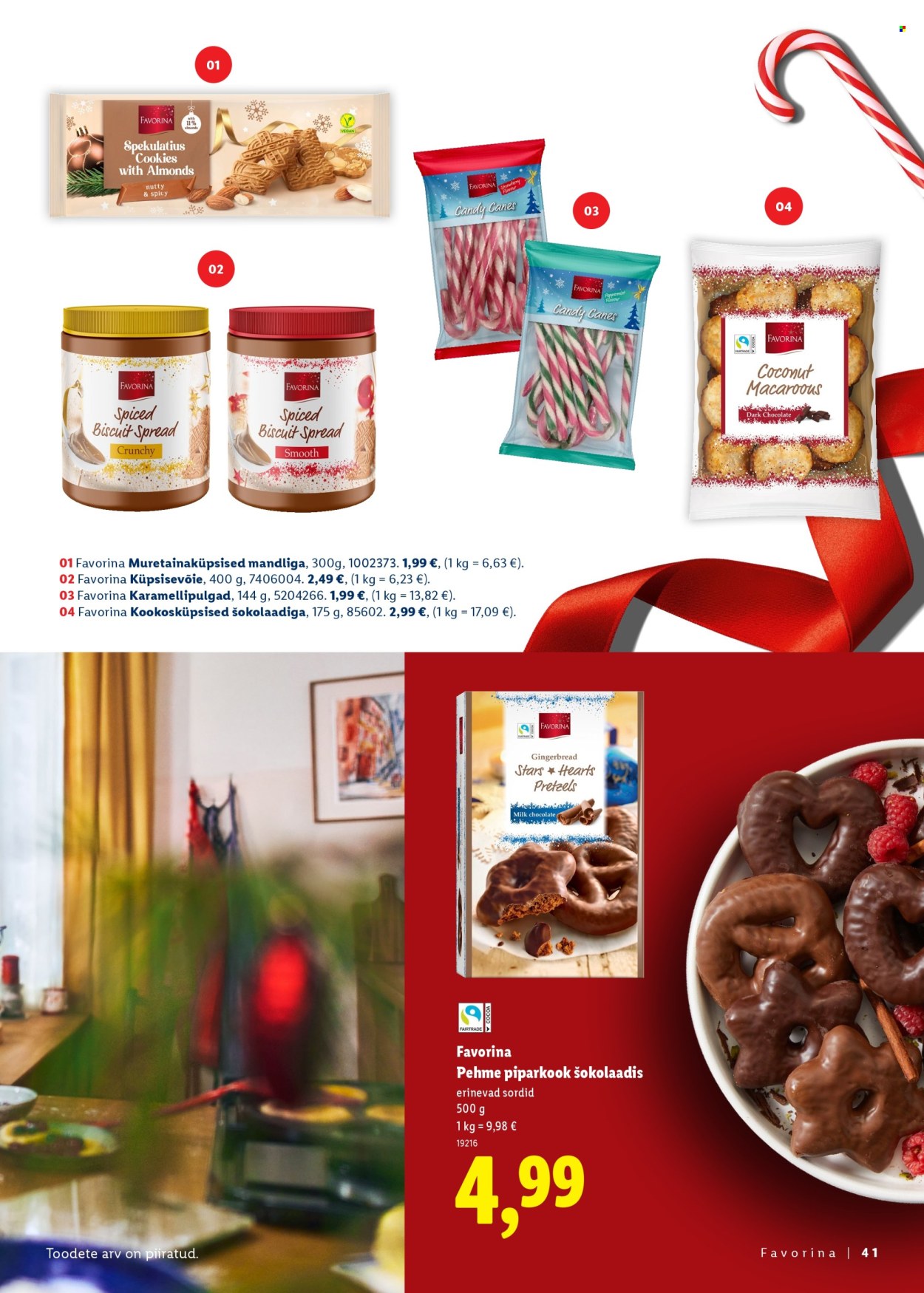 lidl - Lidl kliendileht - Jõulutoidu kataloog Deluxe - page: 41