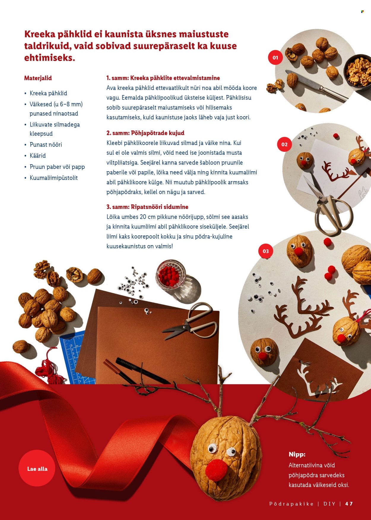 lidl - Lidl kliendileht - Jõulutoidu kataloog Deluxe - page: 47