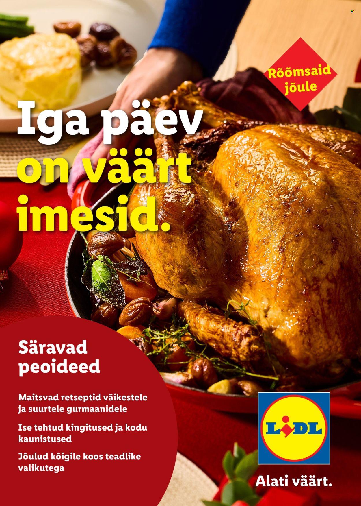lidl - Lidl kliendileht - Jõulutoidu kataloog Deluxe