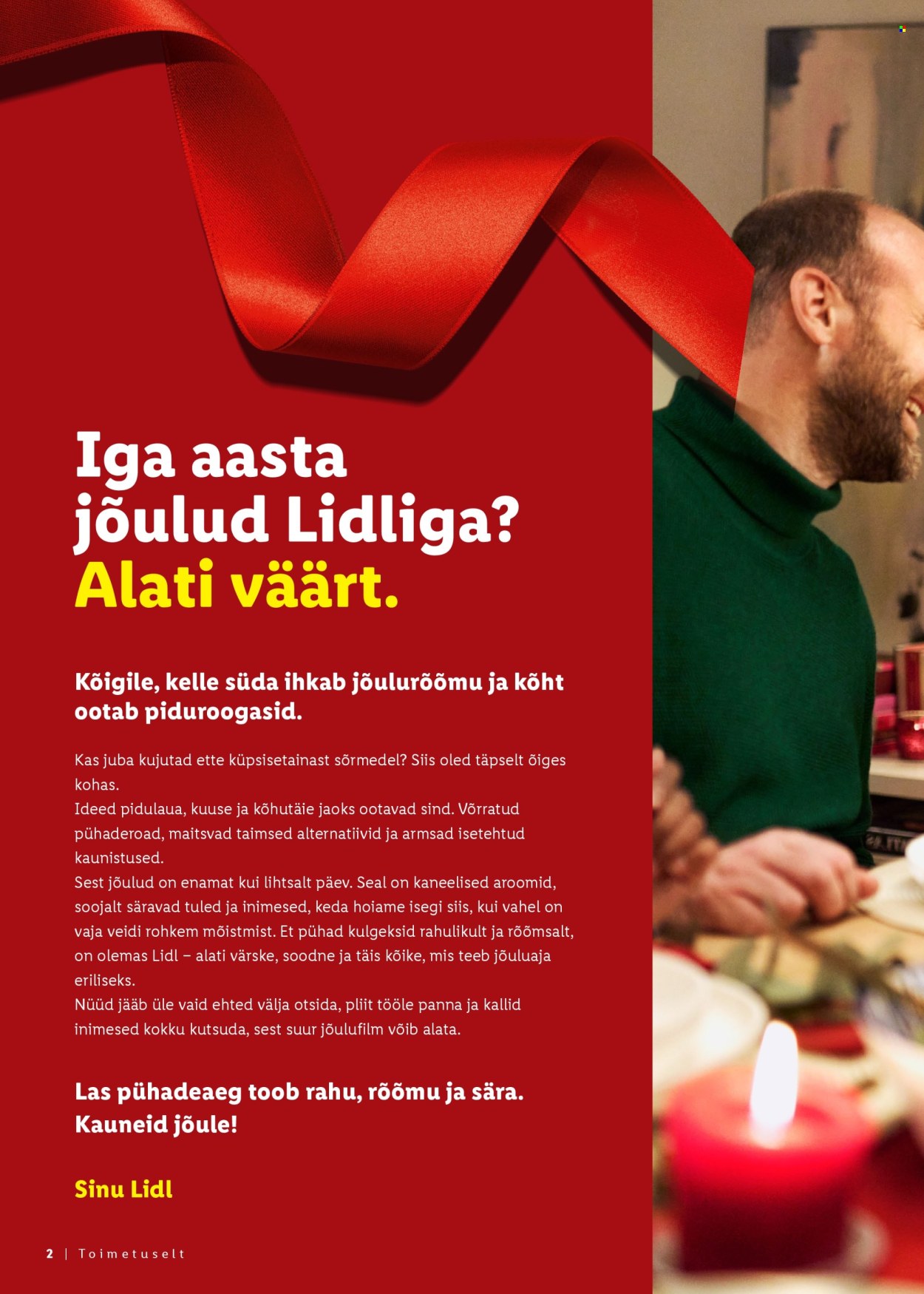 lidl - Lidl kliendileht - Jõulutoidu kataloog Deluxe - page: 2