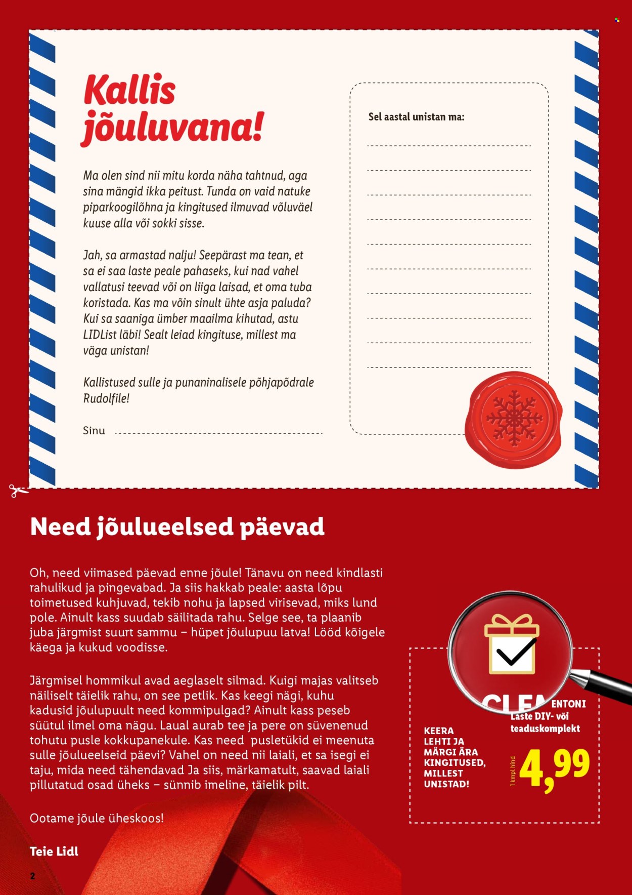 lidl - Lidl kliendileht - Manguasjade - page: 2