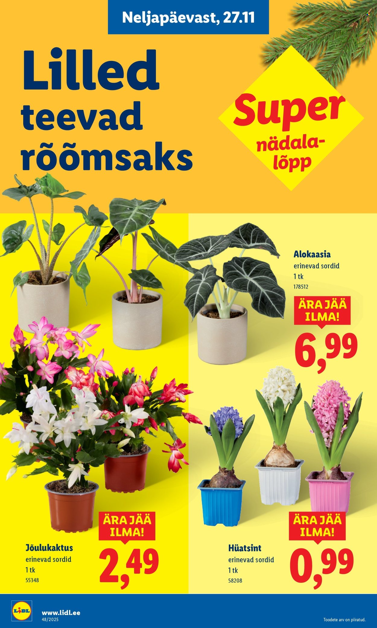 lidl - Lidl kliendileht - Nädalalõpu pakkumised (27.11 - 30.11.2025) - page: 12