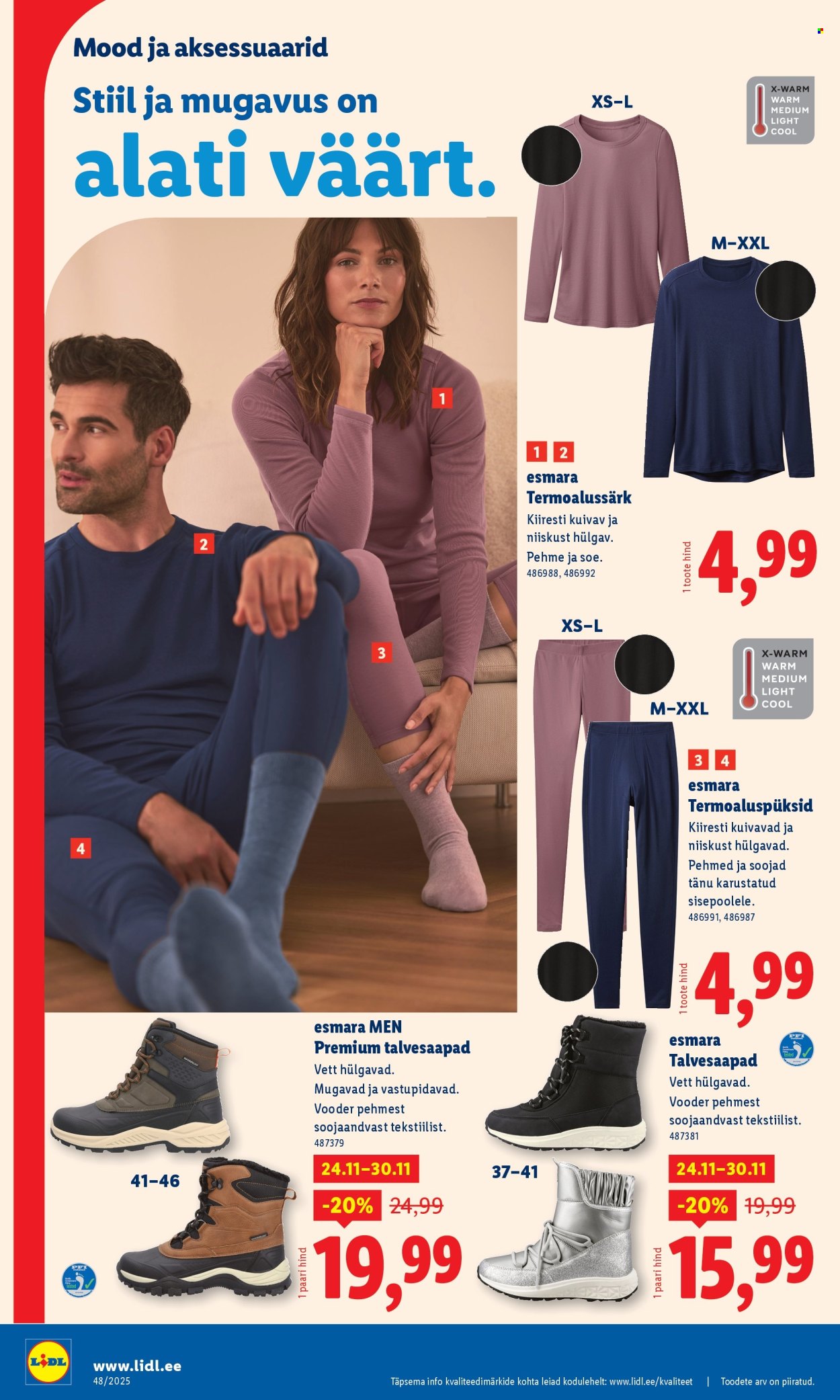 lidl - Lidl kliendileht - Nädalalõpu pakkumised (27.11 - 30.11.2025) - page: 50