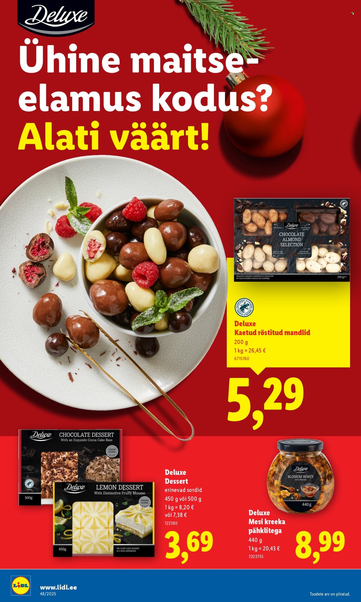 lidl - Lidl kliendileht - Nädalalõpu pakkumised (27.11 - 30.11.2025) - page: 34