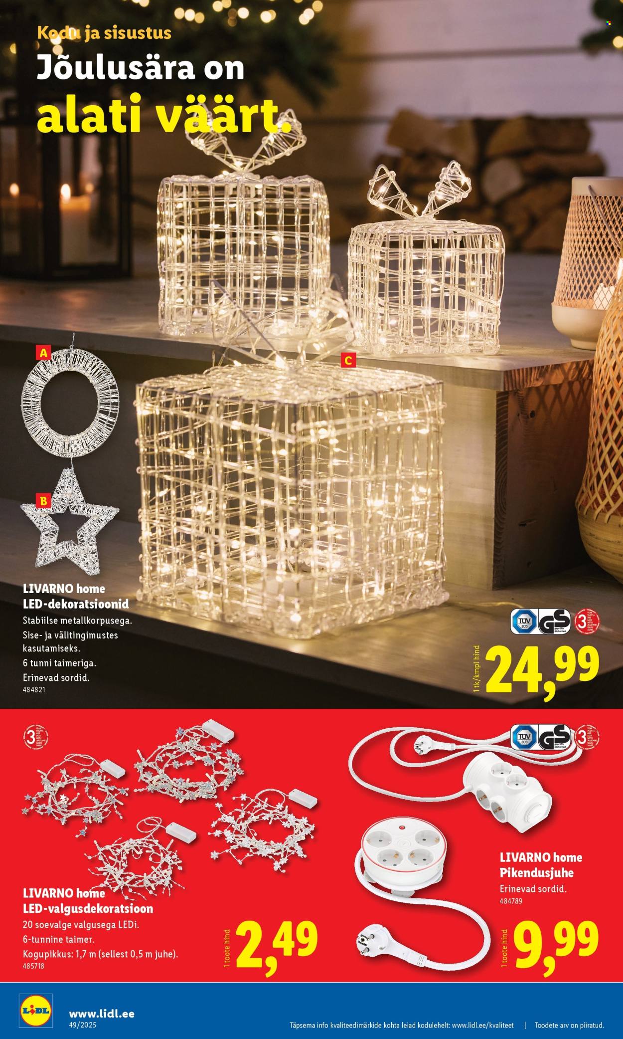 lidl - Lidl kliendileht - Tööstuskaupade pakkumised (1.12 - 7.12.2025) - page: 26