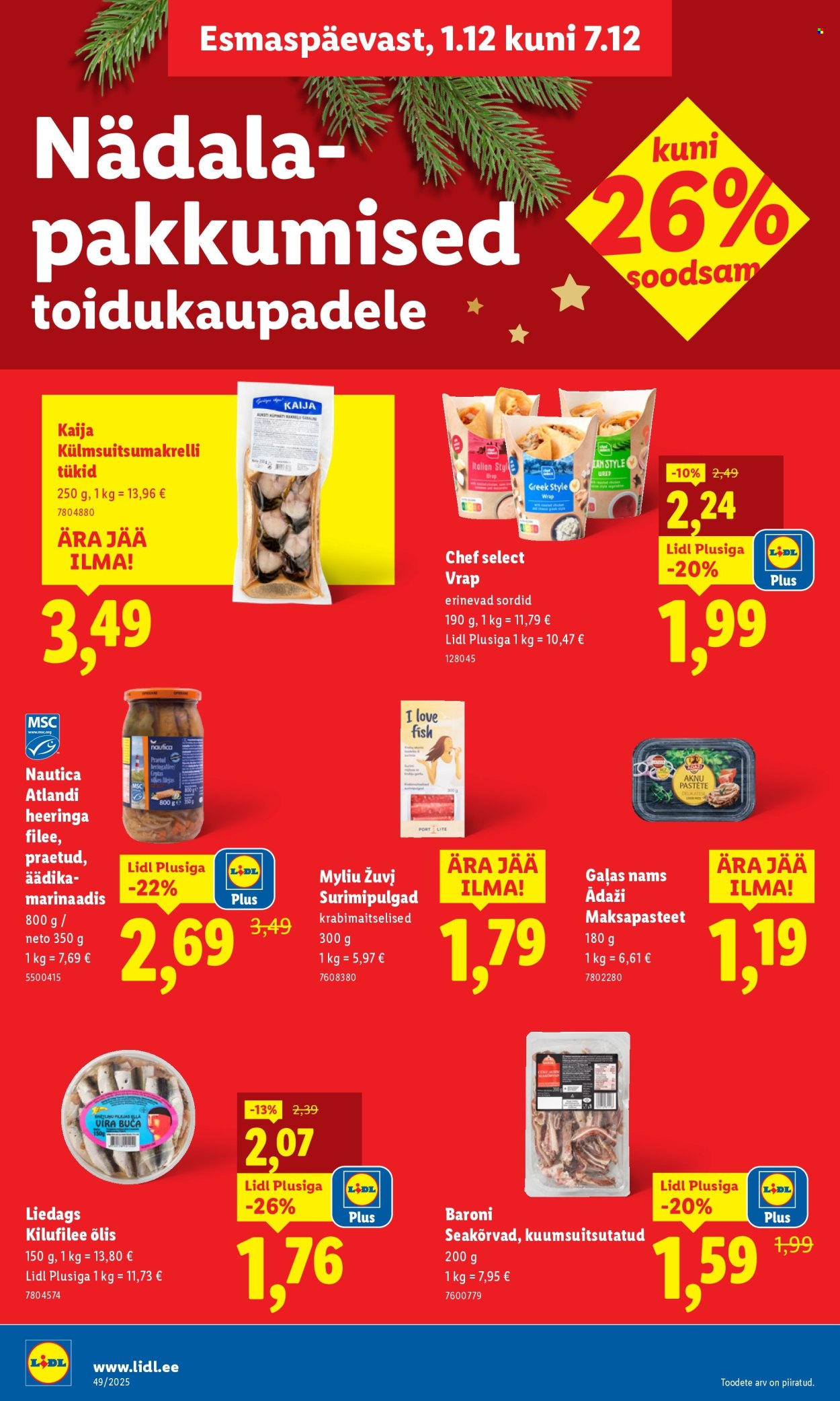 lidl - Lidl kliendileht - Kliendileht (1.12 - 7.12.2025) - page: 24