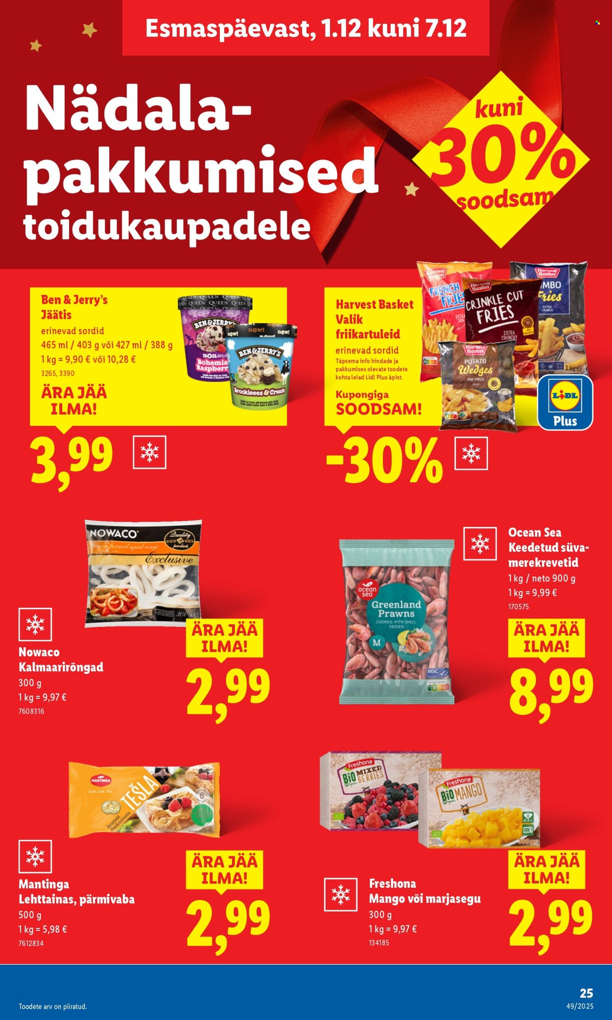 lidl - Lidl kliendileht - Kliendileht (1.12 - 7.12.2025) - page: 25