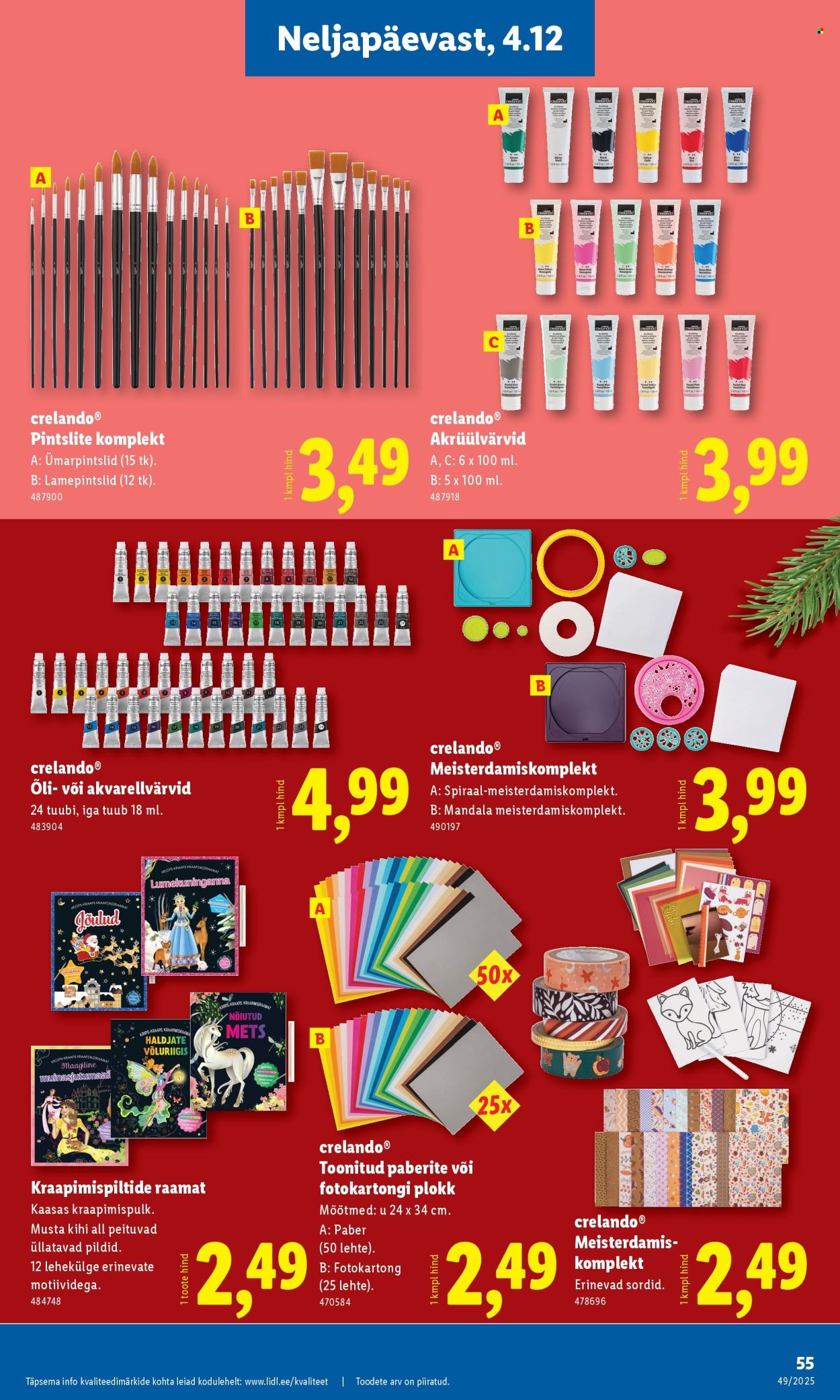 lidl - Lidl kliendileht - Kliendileht (1.12 - 7.12.2025) - page: 55