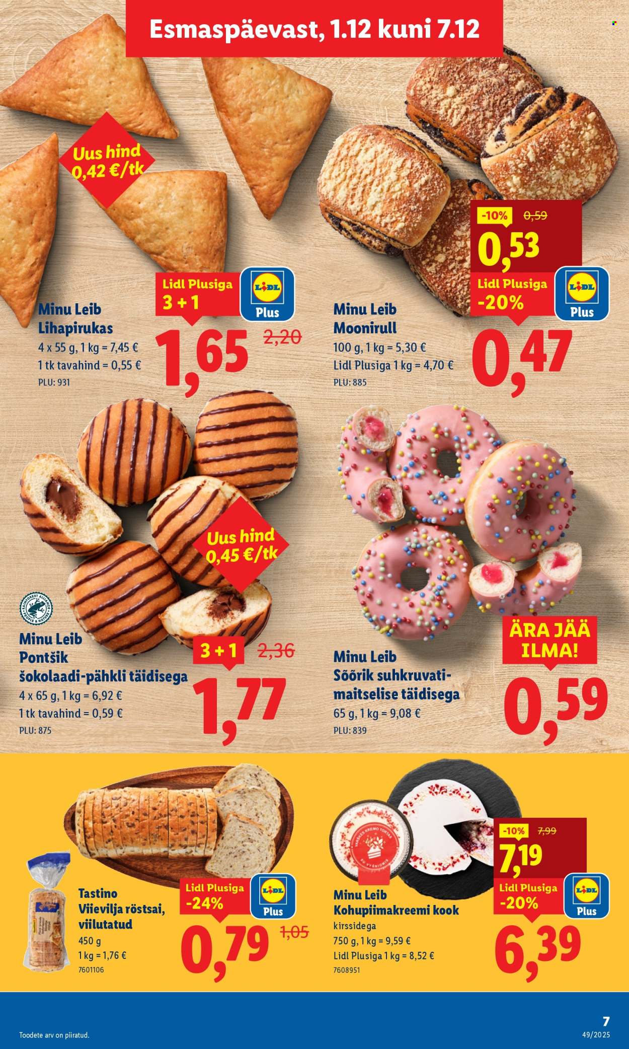 lidl - Lidl kliendileht - Kliendileht (1.12 - 7.12.2025) - page: 7
