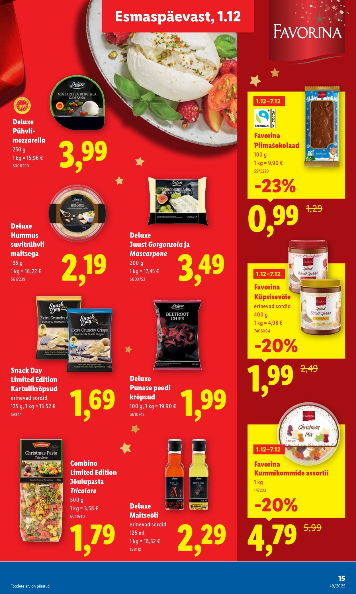 lidl - Lidl kliendileht - Kliendileht (1.12 - 7.12.2025) - page: 15