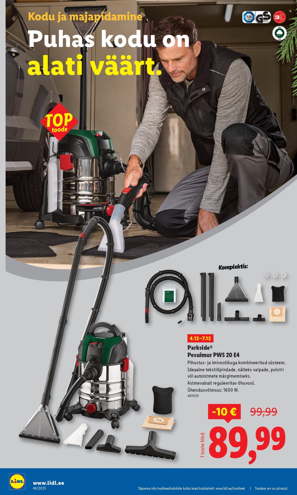 lidl - Lidl kliendileht - Kliendileht (1.12 - 7.12.2025) - page: 46