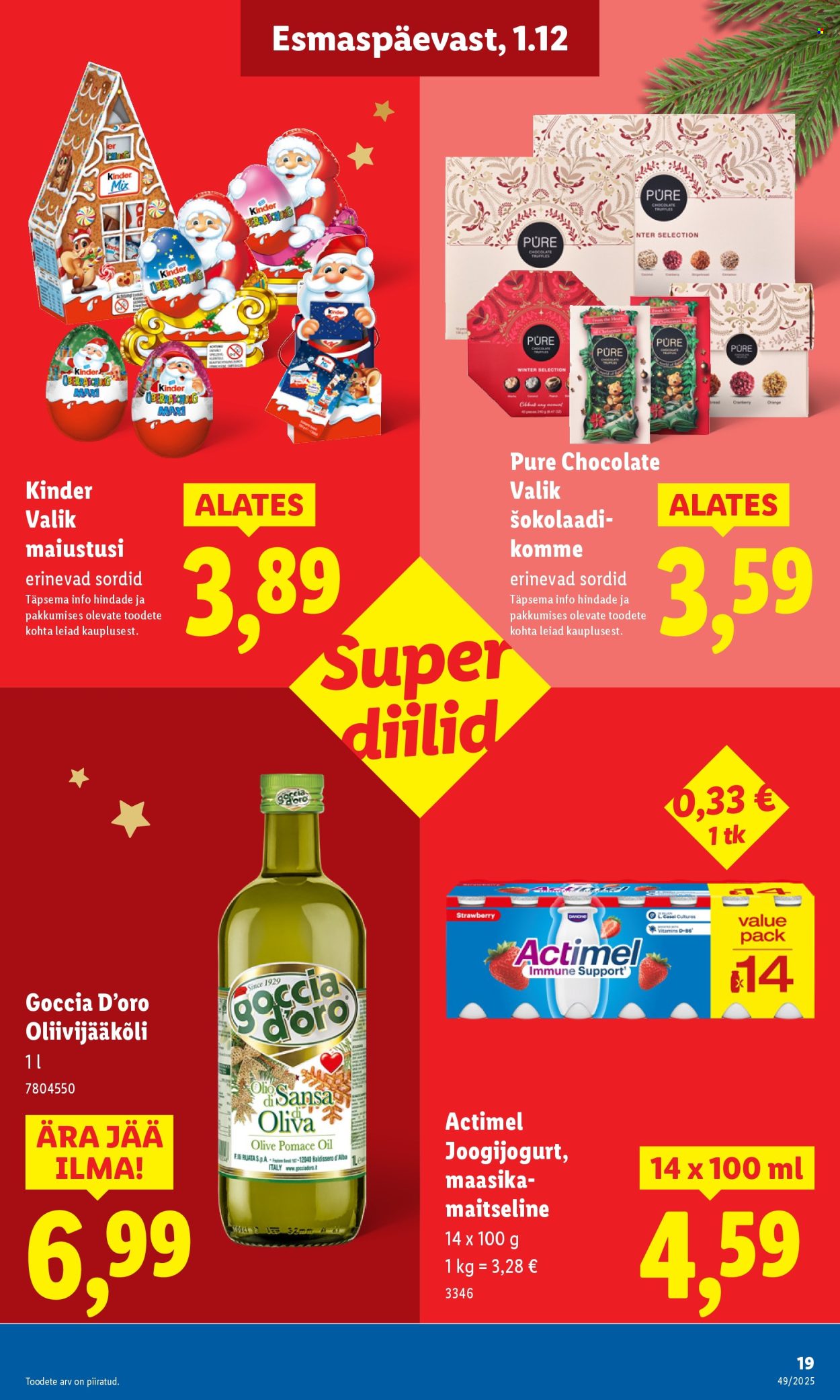 lidl - Lidl kliendileht - Kliendileht (1.12 - 7.12.2025) - page: 19