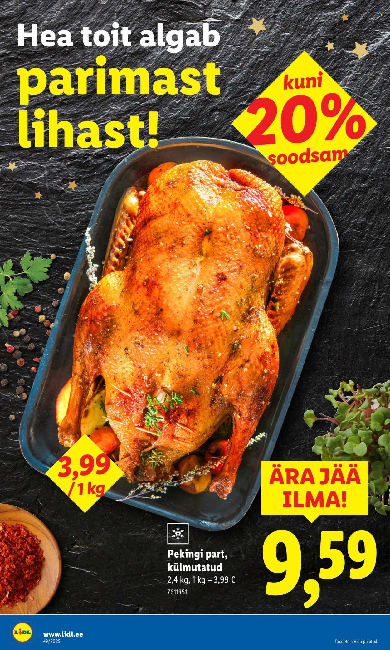 lidl - Lidl kliendileht - Kliendileht (1.12 - 7.12.2025) - page: 8