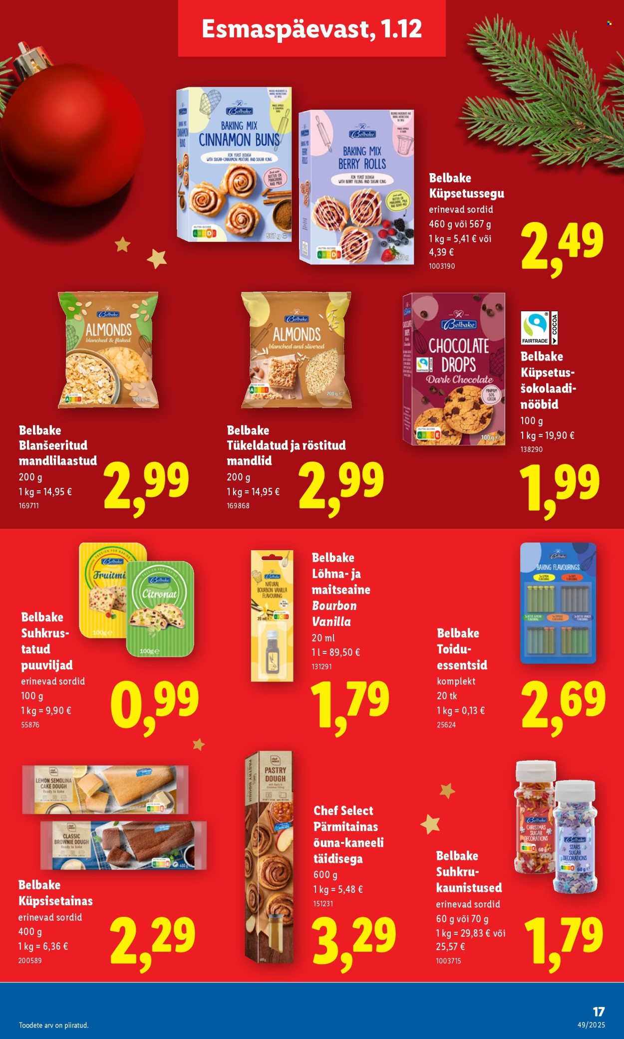 lidl - Lidl kliendileht - Kliendileht (1.12 - 7.12.2025) - page: 17