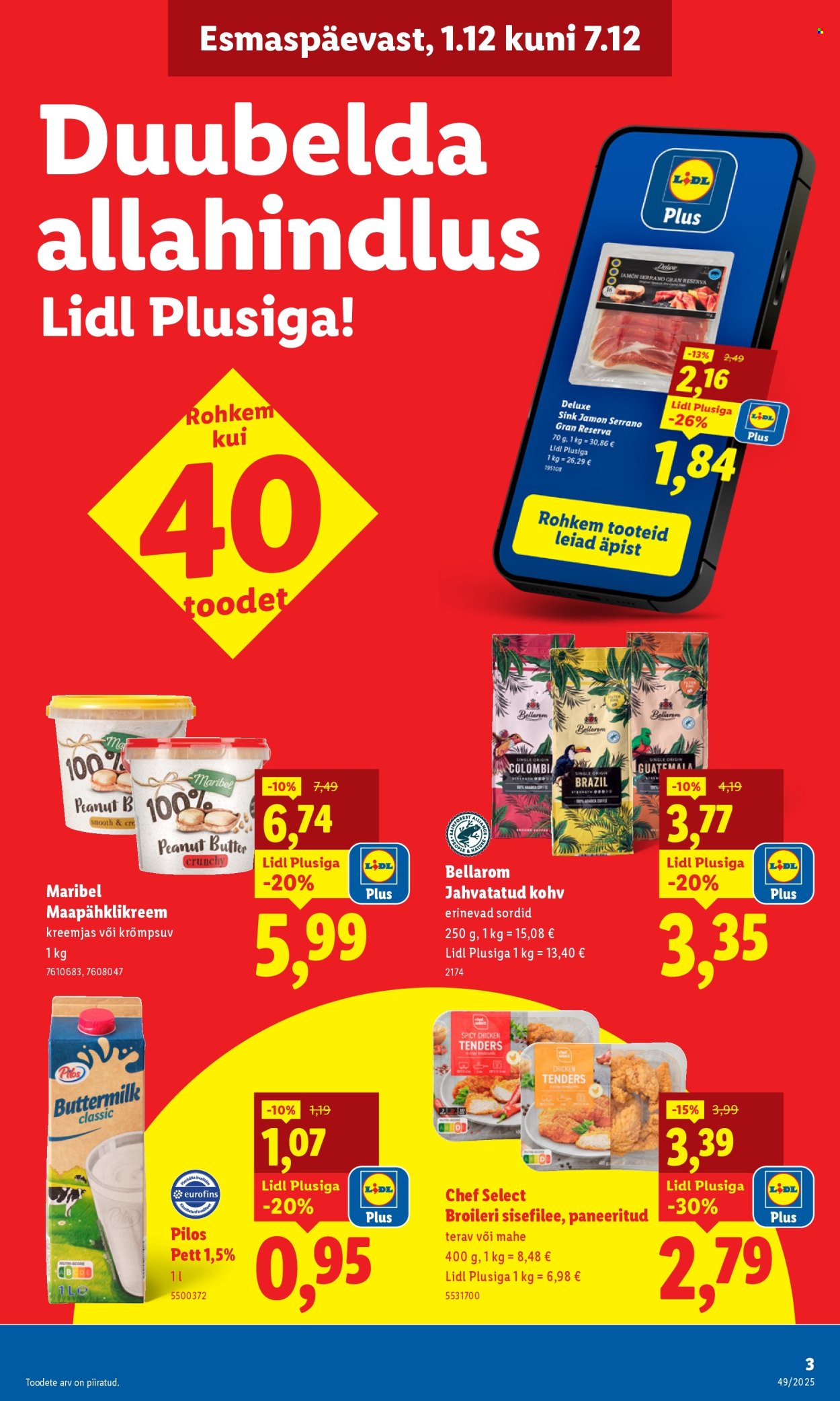 lidl - Lidl kliendileht - Kliendileht (1.12 - 7.12.2025) - page: 3