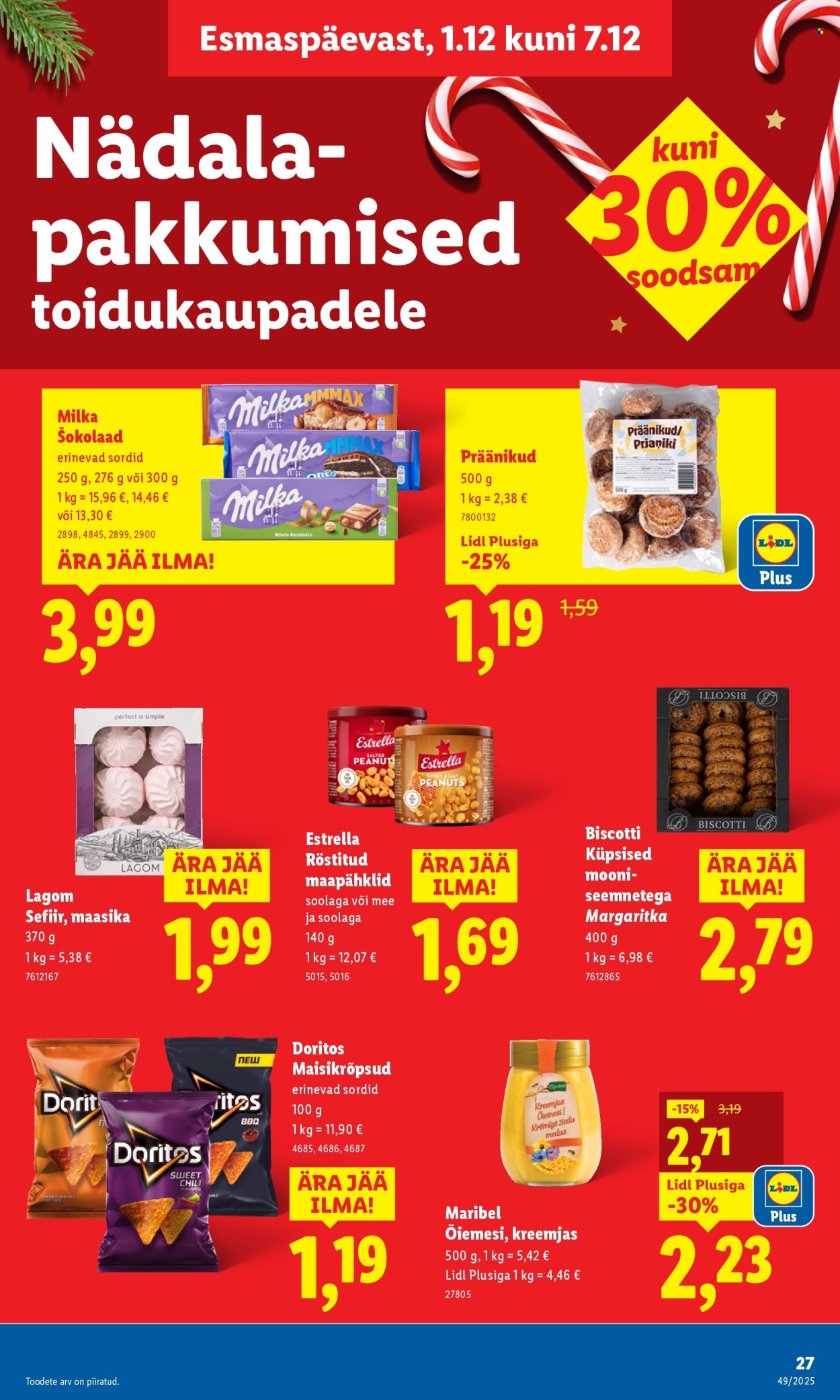 lidl - Lidl kliendileht - Kliendileht (1.12 - 7.12.2025) - page: 27