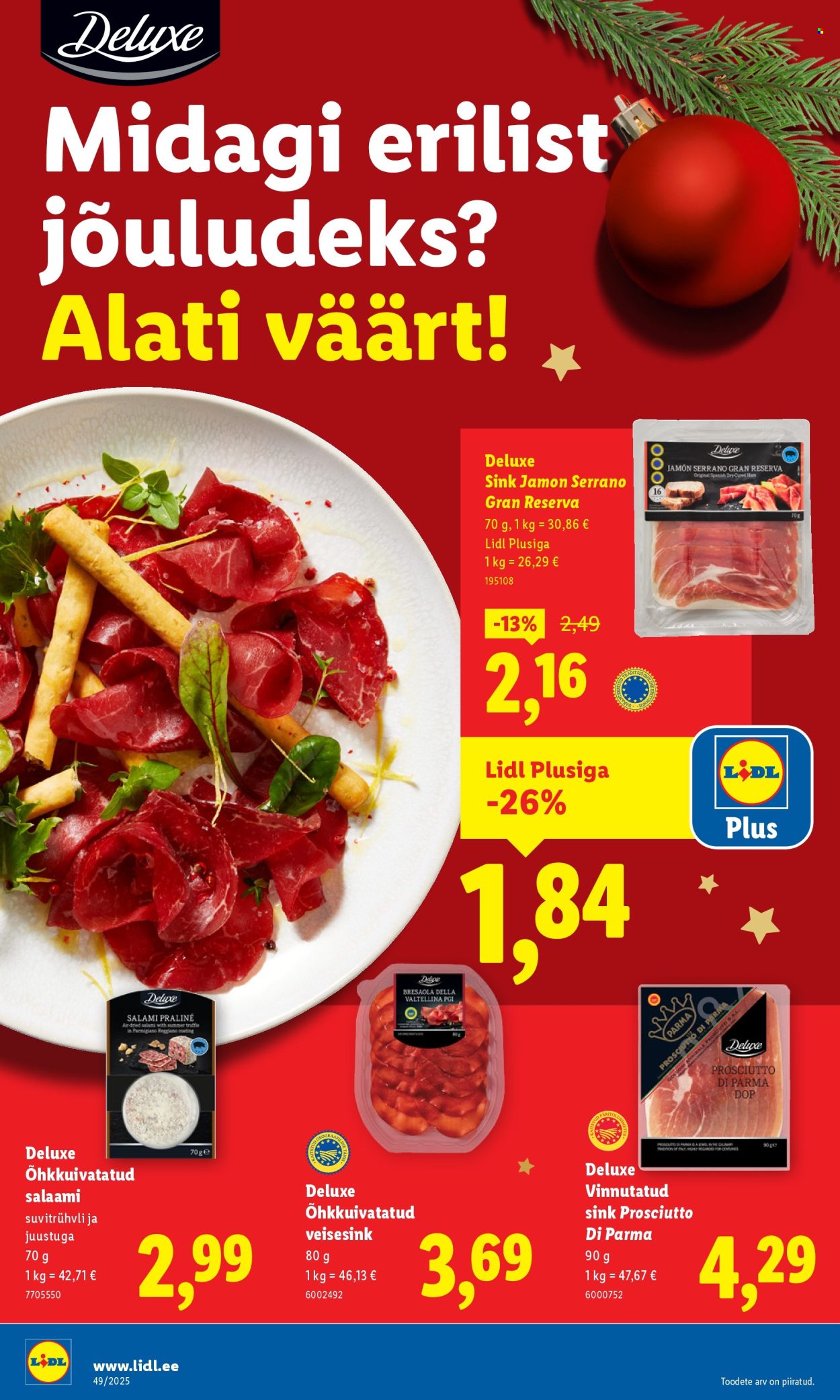 lidl - Lidl kliendileht - Kliendileht (1.12 - 7.12.2025) - page: 12
