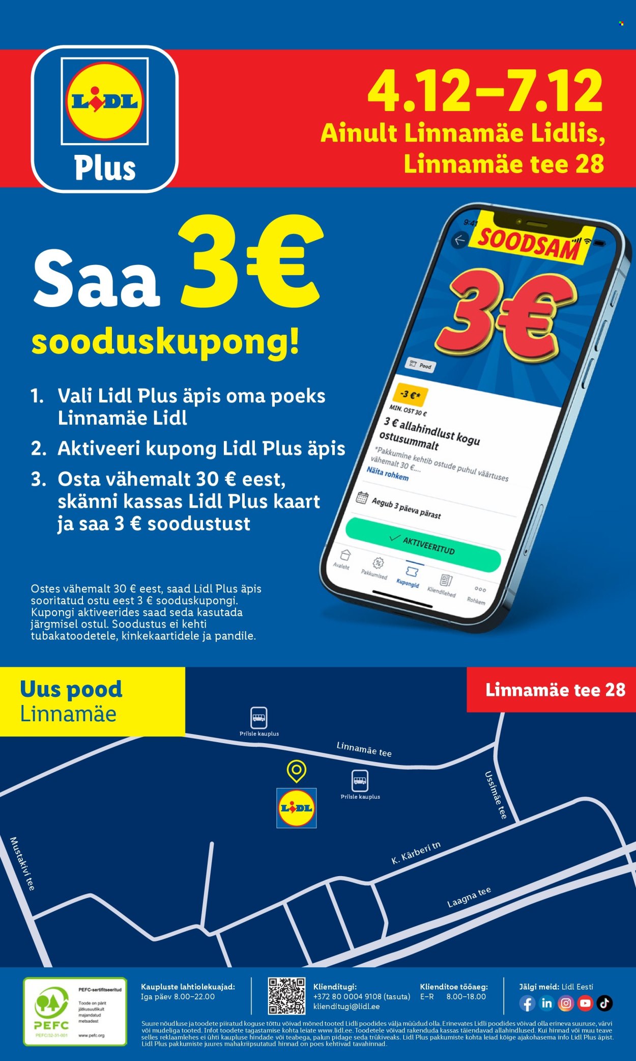lidl - Lidl kliendileht - Linnämae tee 28 (4.12 - 7.12.2025) - page: 8