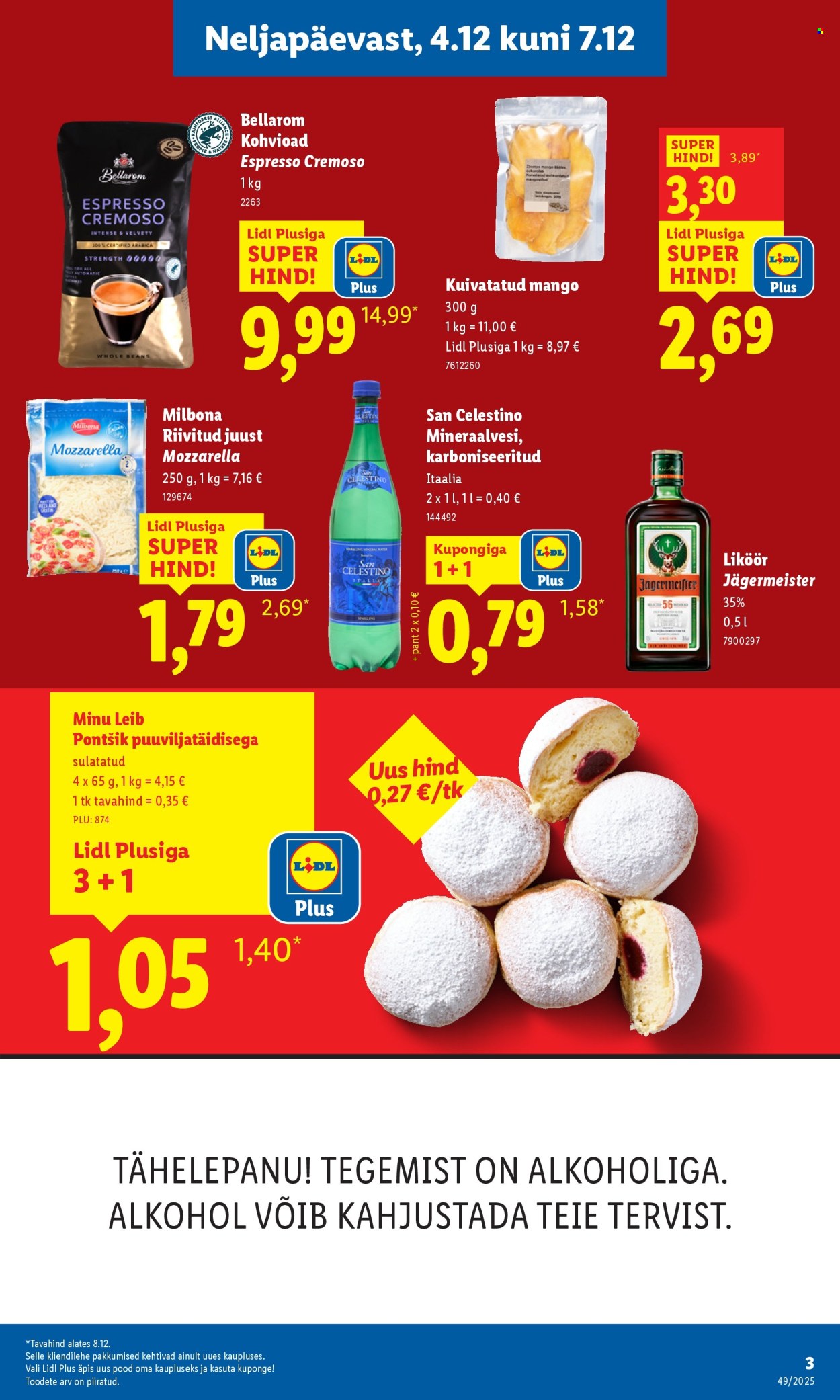 lidl - Lidl kliendileht - Linnämae tee 28 (4.12 - 7.12.2025) - page: 3