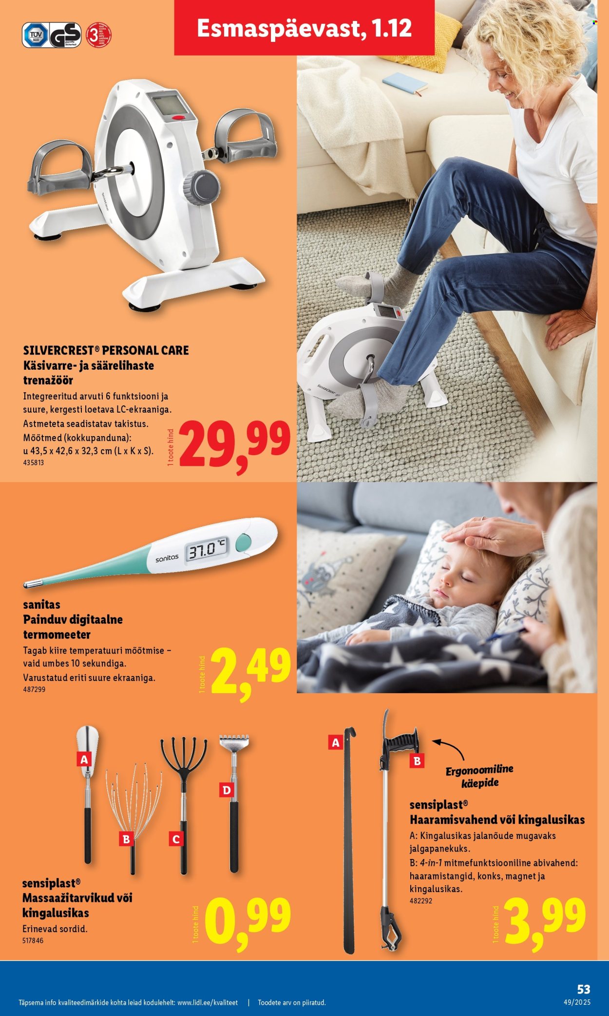 lidl - Lidl kliendileht - Nädalalõpu pakkumised (4.12 - 7.12.2025) - page: 53