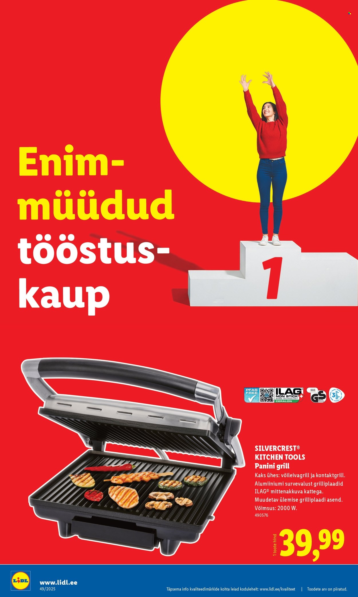 lidl - Lidl kliendileht - Nädalalõpu pakkumised (4.12 - 7.12.2025) - page: 44