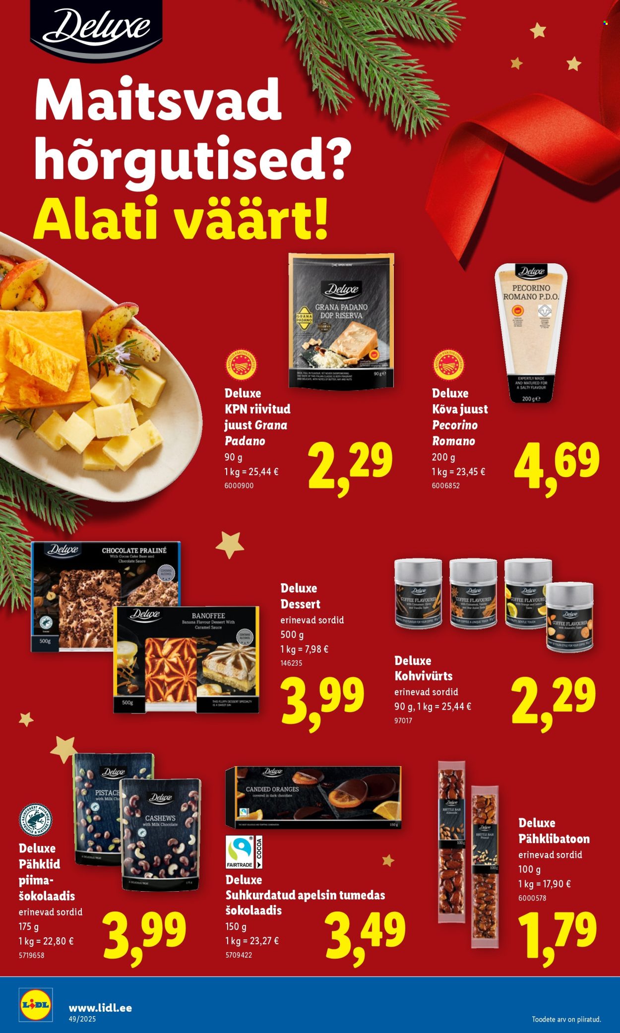 lidl - Lidl kliendileht - Nädalalõpu pakkumised (4.12 - 7.12.2025) - page: 24