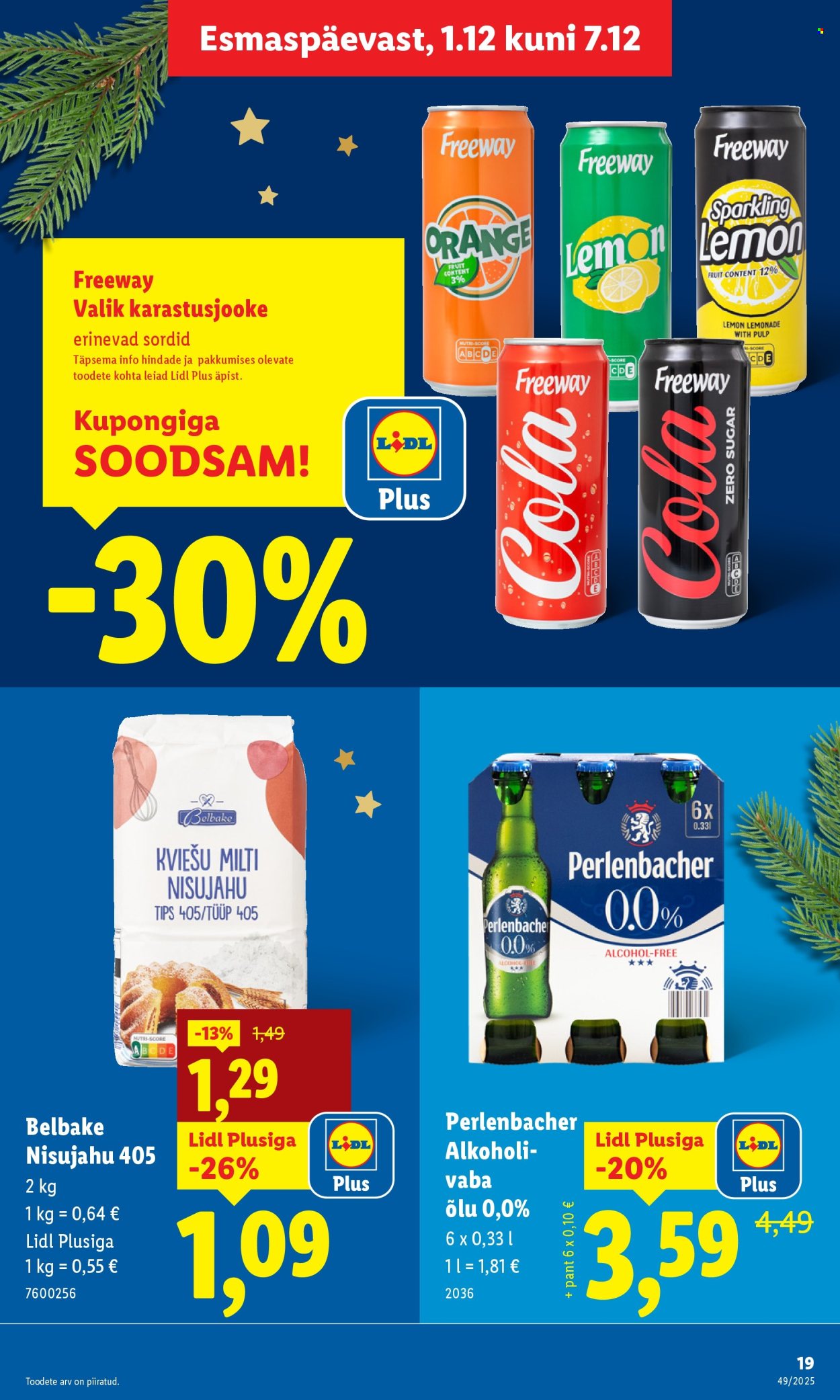 lidl - Lidl kliendileht - Nädalalõpu pakkumised (4.12 - 7.12.2025) - page: 19