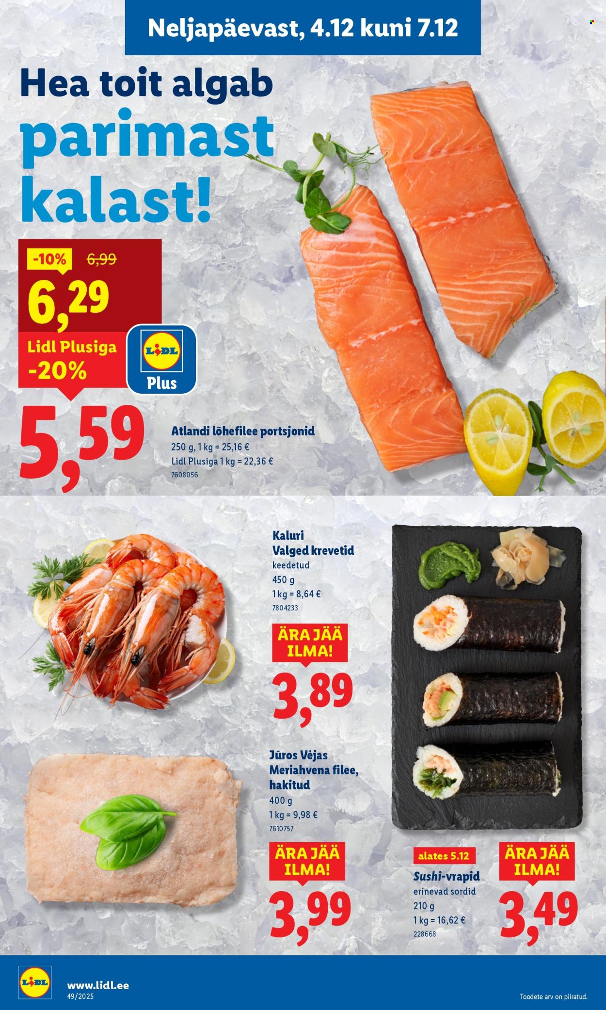 lidl - Lidl kliendileht - Nädalalõpu pakkumised (4.12 - 7.12.2025) - page: 10
