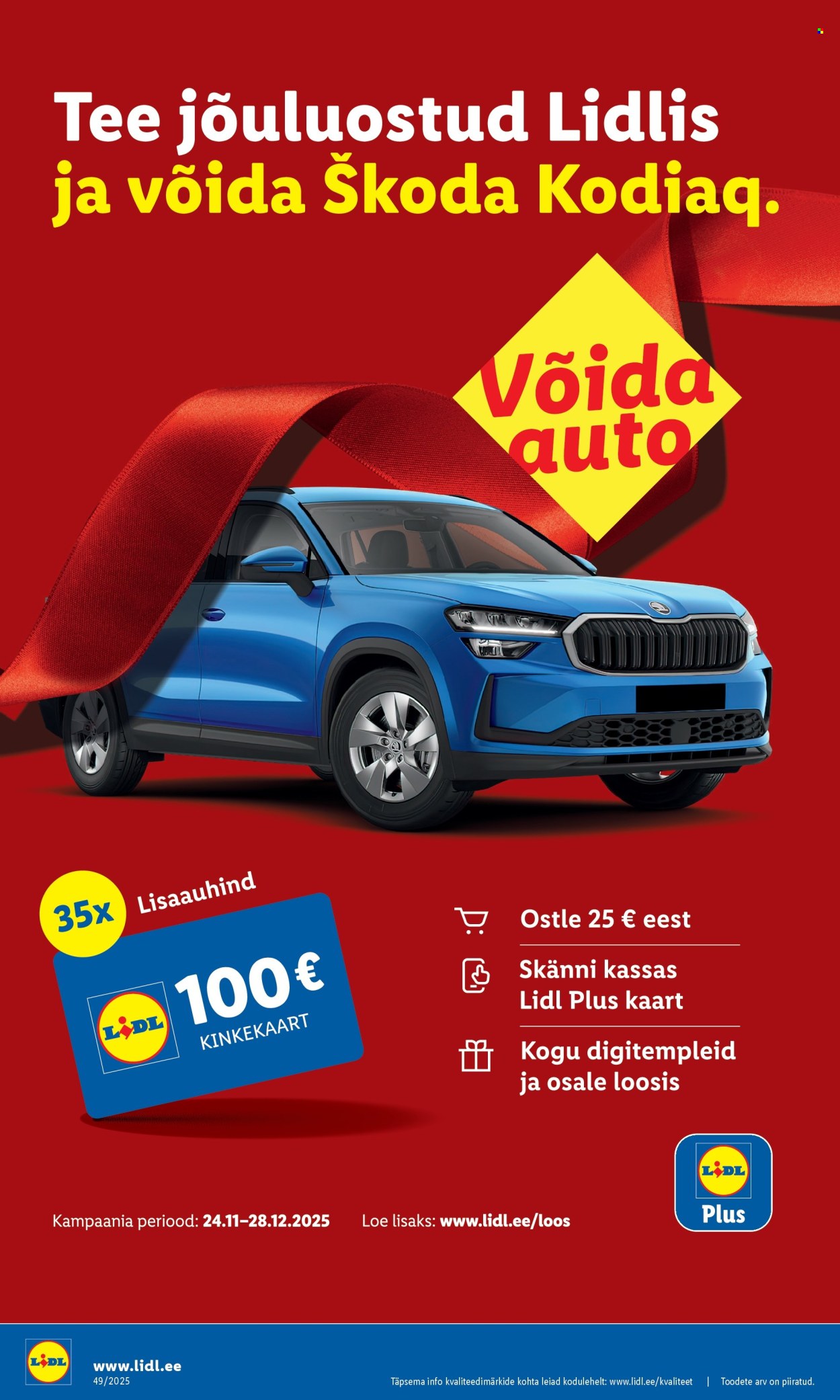 lidl - Lidl kliendileht - Nädalalõpu pakkumised (4.12 - 7.12.2025) - page: 48