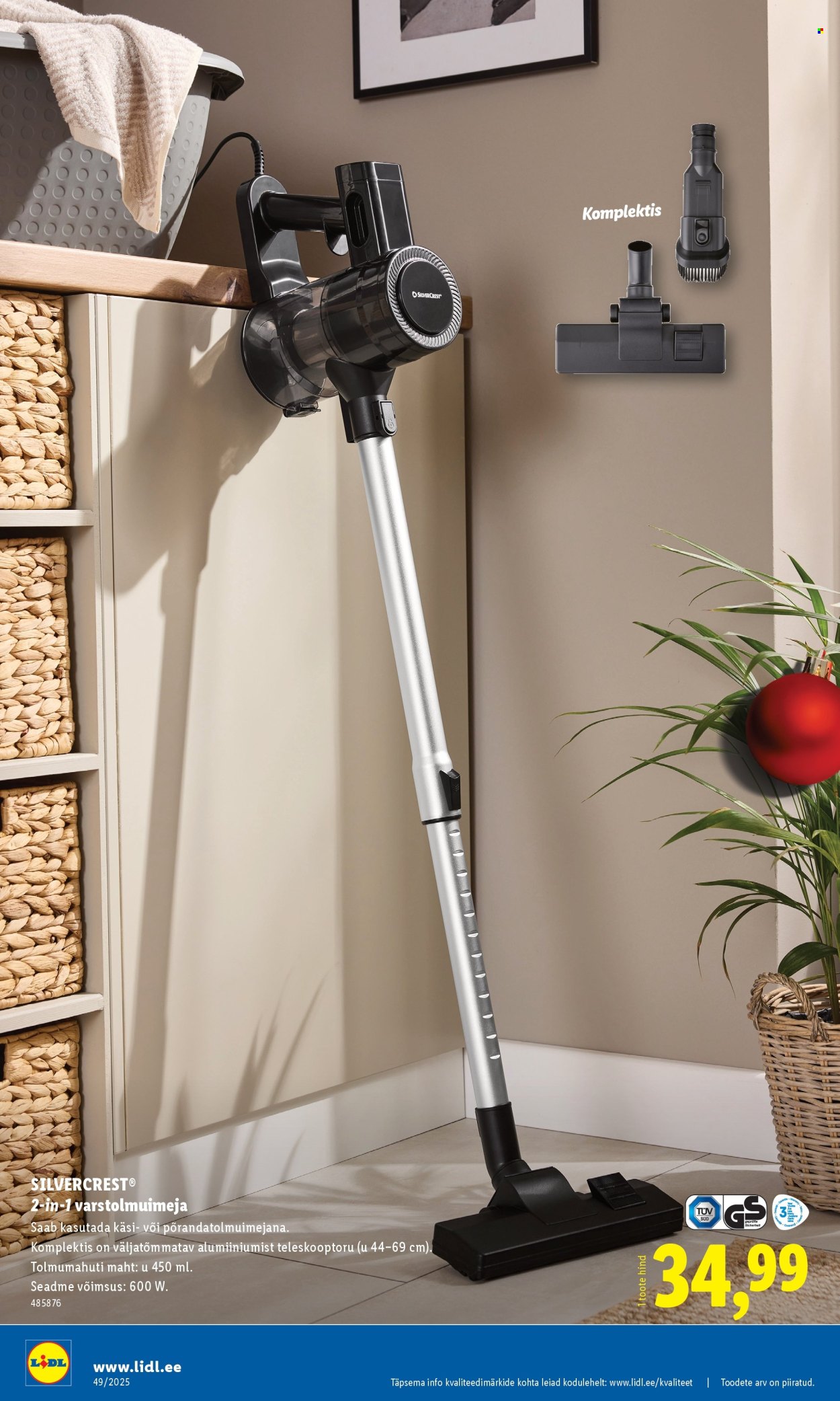 lidl - Lidl kliendileht - Nädalalõpu pakkumised (4.12 - 7.12.2025) - page: 58