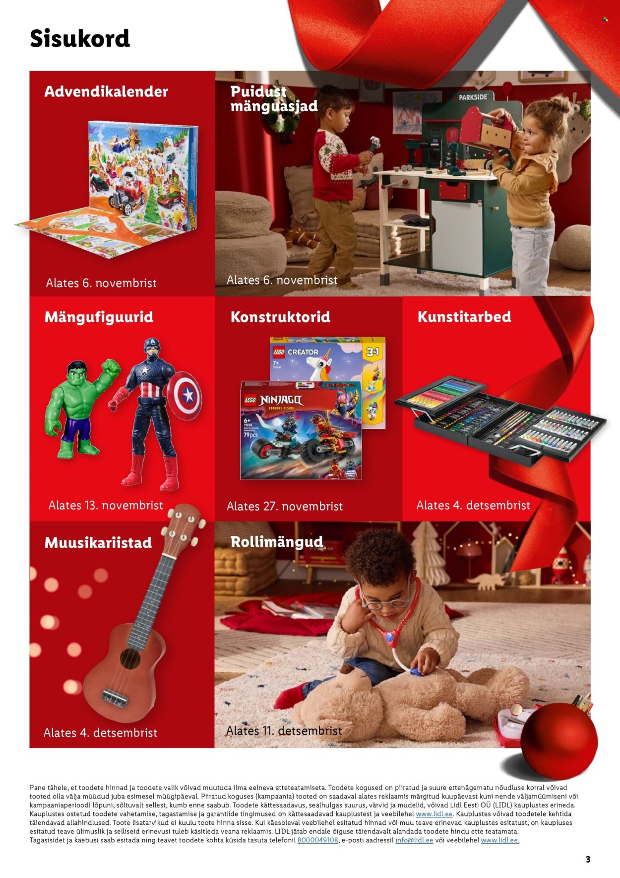 lidl - Lidl kliendileht - Mänguasjade kataloog - page: 3
