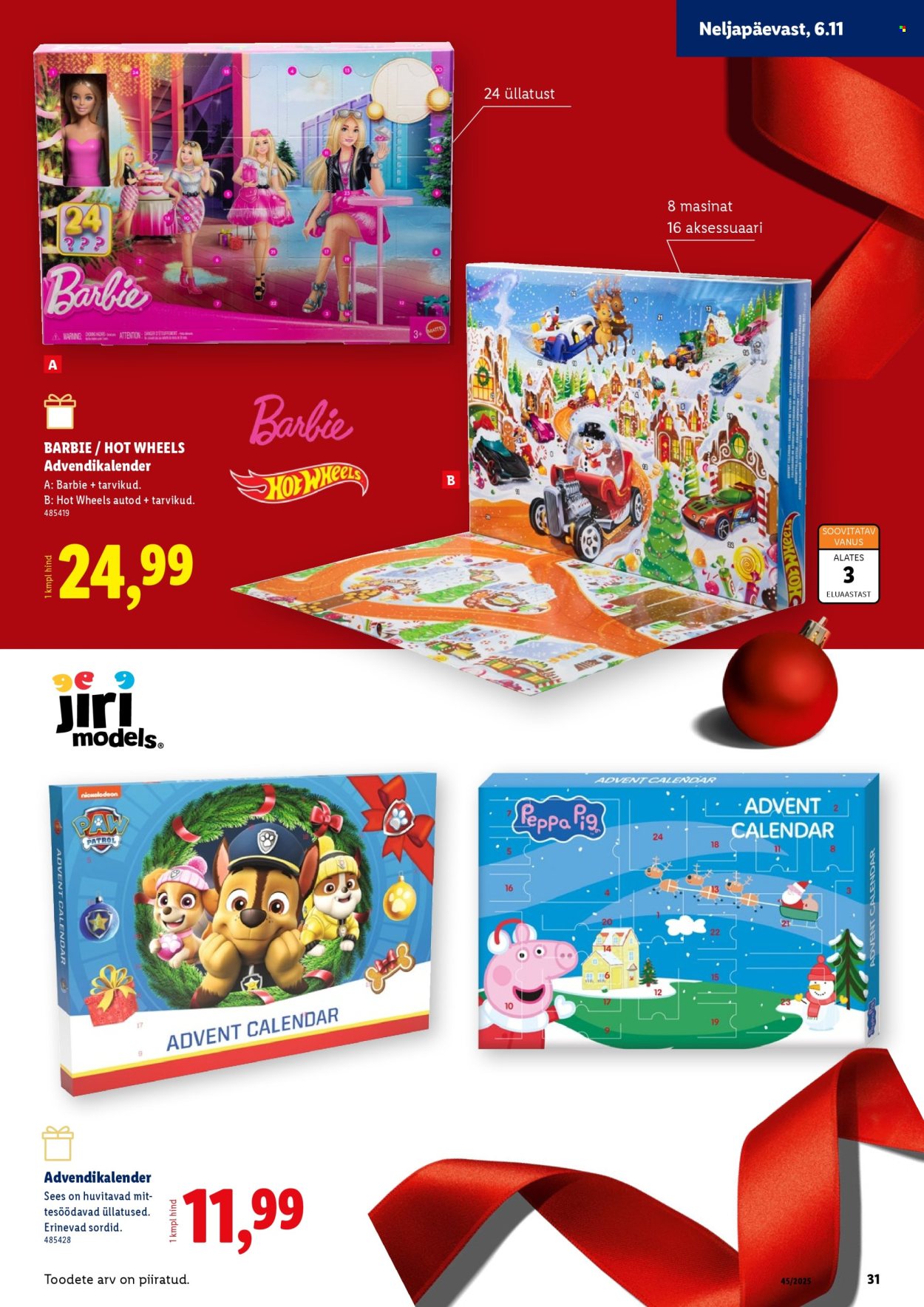 lidl - Lidl kliendileht - Mänguasjade kataloog - page: 31