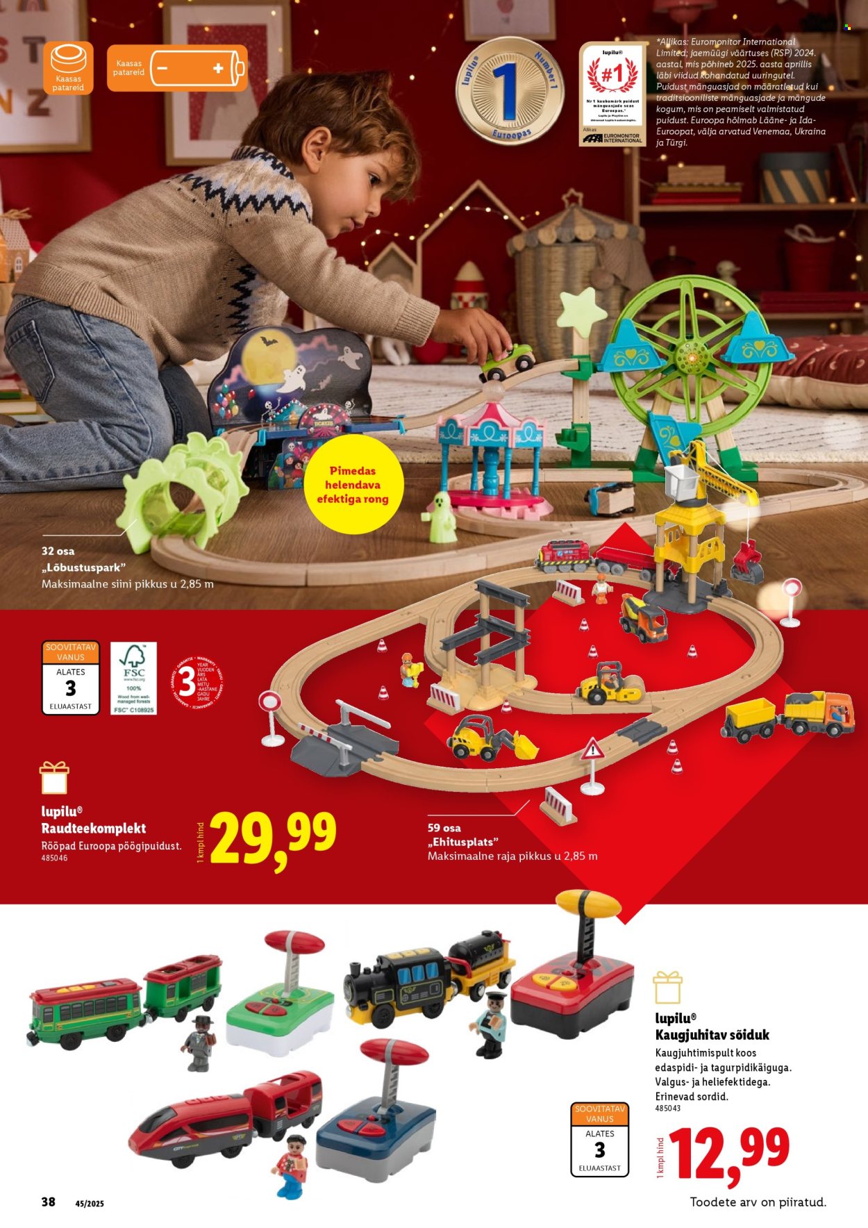 lidl - Lidl kliendileht - Mänguasjade kataloog - page: 38