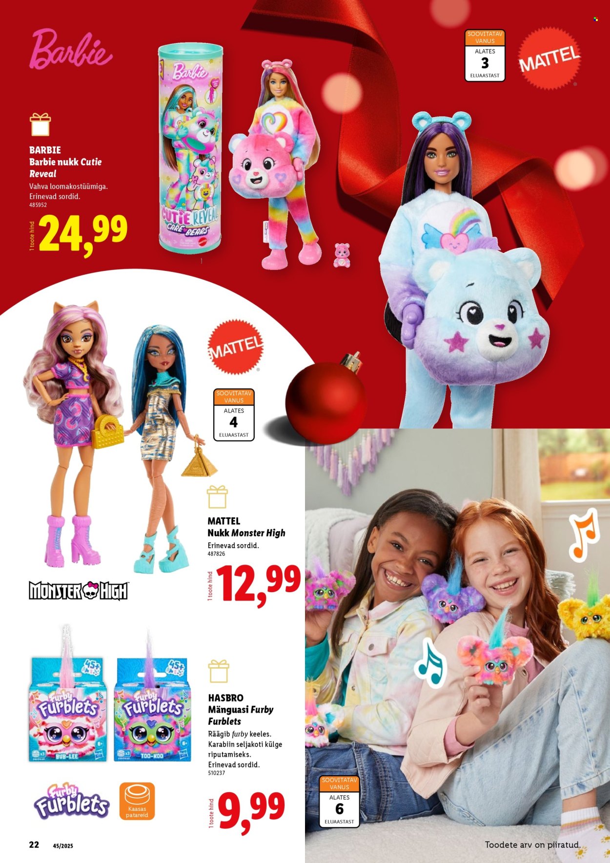 lidl - Lidl kliendileht - Mänguasjade kataloog - page: 22