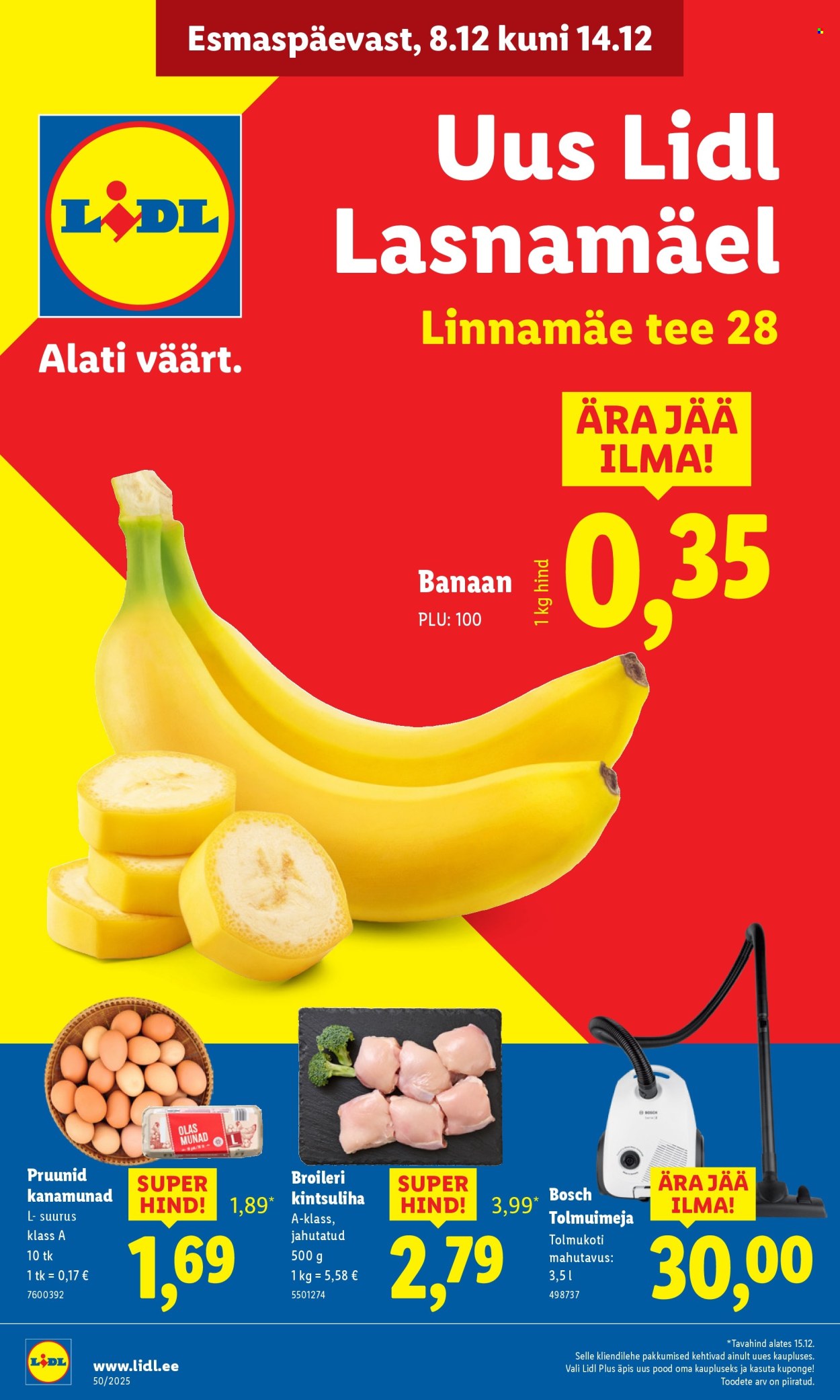 lidl - Lidl kliendileht - Linnämae tee 28 (8.12 - 14.12.2025)