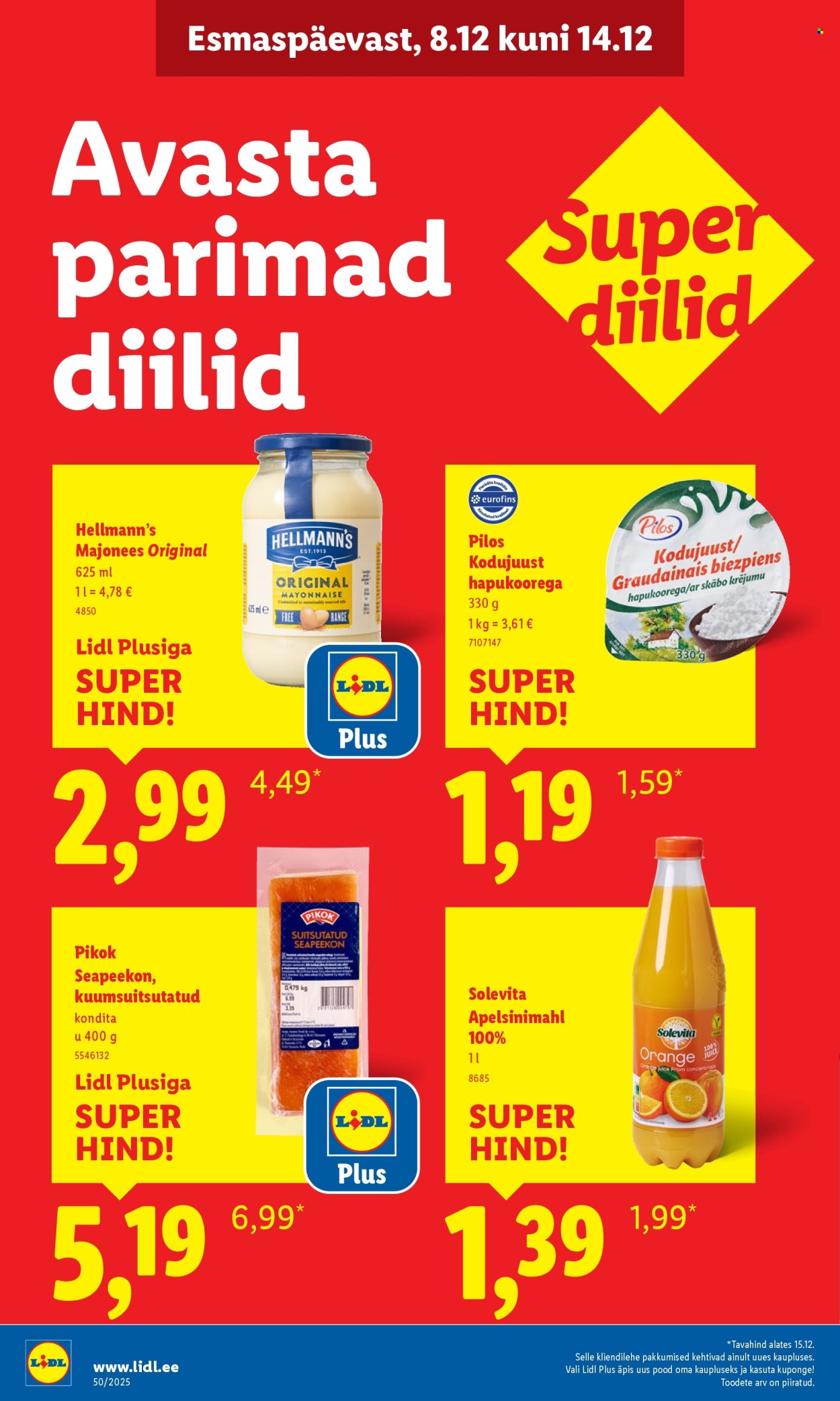 lidl - Lidl kliendileht - Linnämae tee 28 (8.12 - 14.12.2025) - page: 2