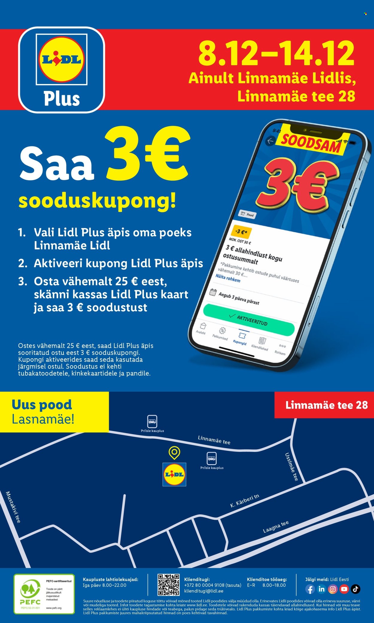 lidl - Lidl kliendileht - Linnämae tee 28 (8.12 - 14.12.2025) - page: 8