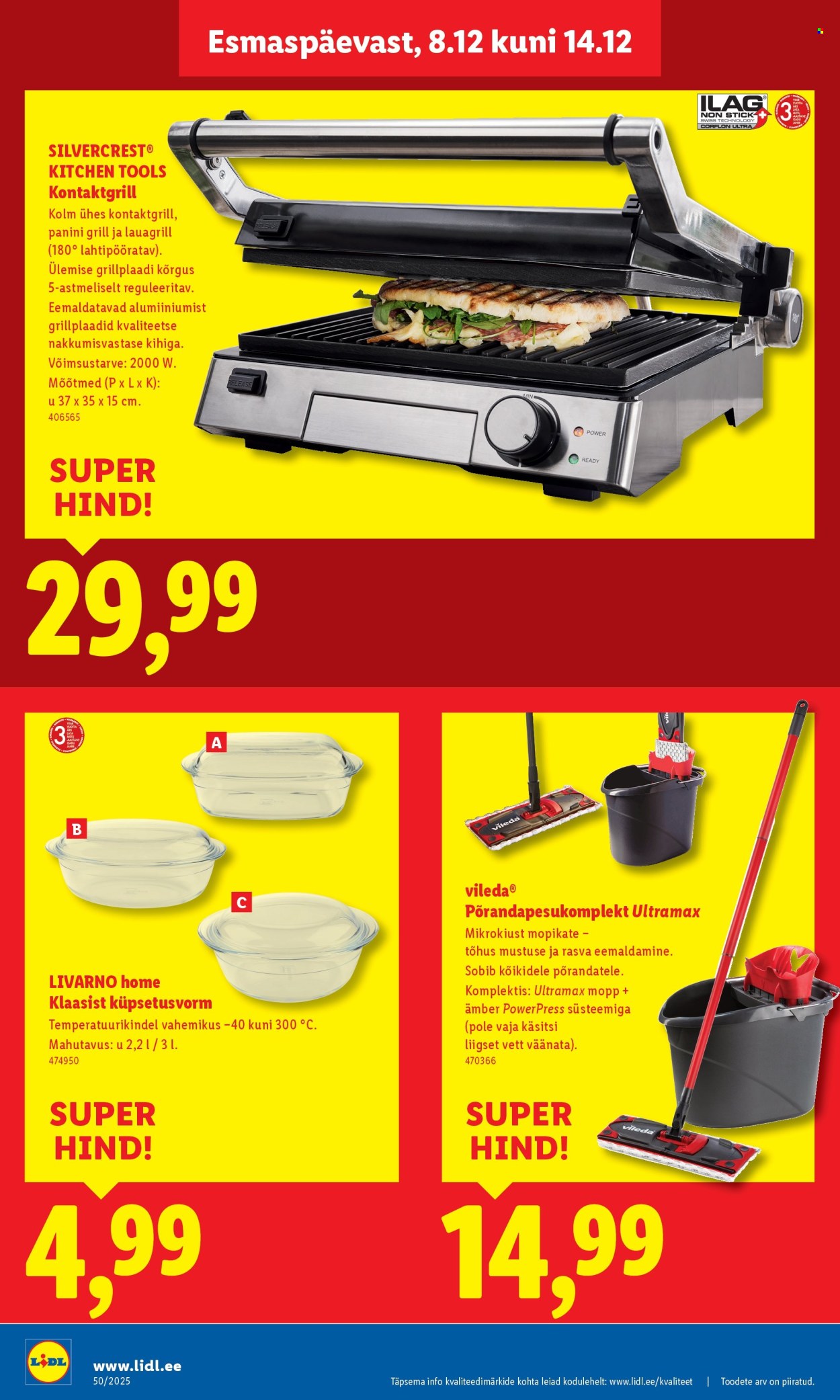 lidl - Lidl kliendileht - Linnämae tee 28 (8.12 - 14.12.2025) - page: 6