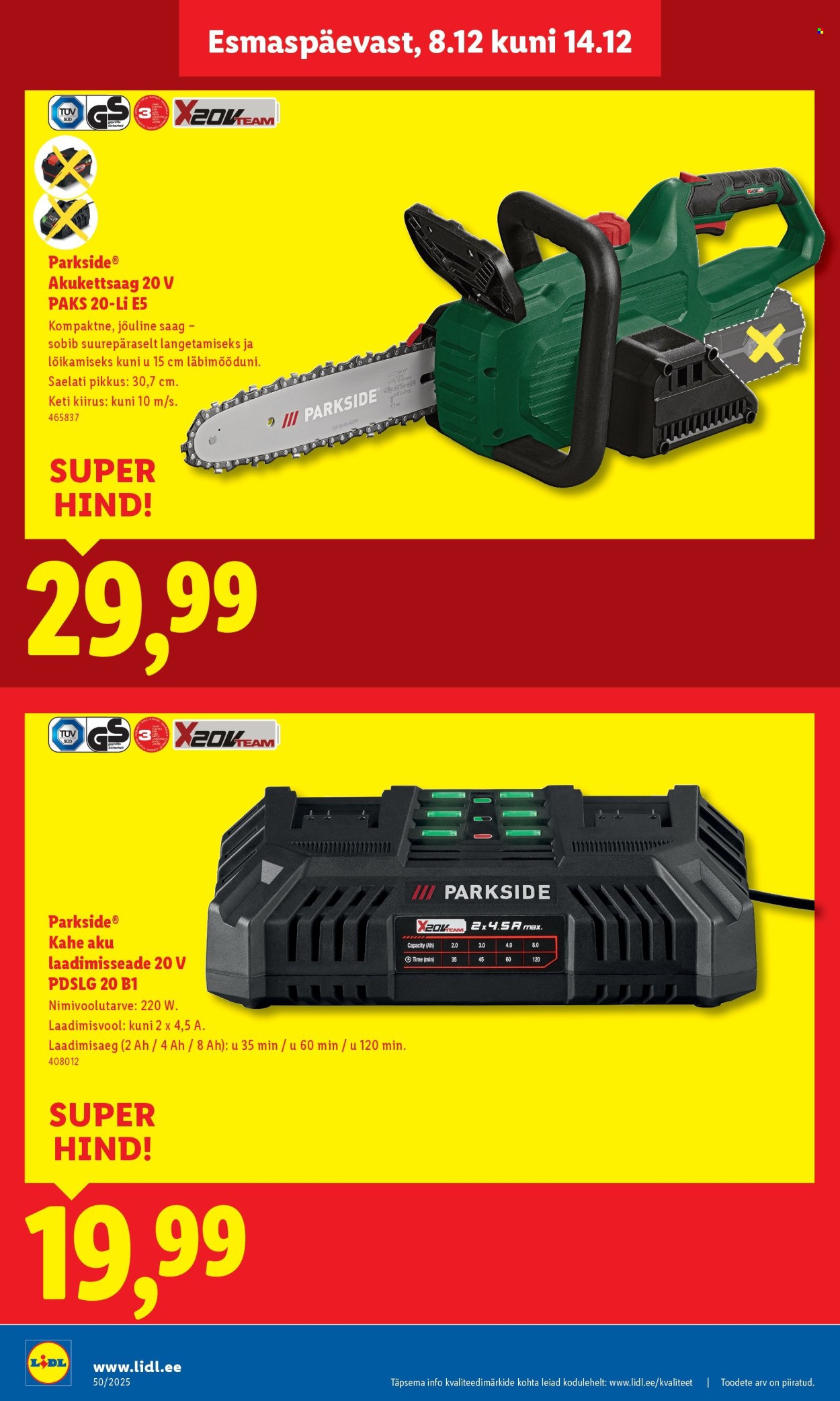 lidl - Lidl kliendileht - Linnämae tee 28 (8.12 - 14.12.2025) - page: 4