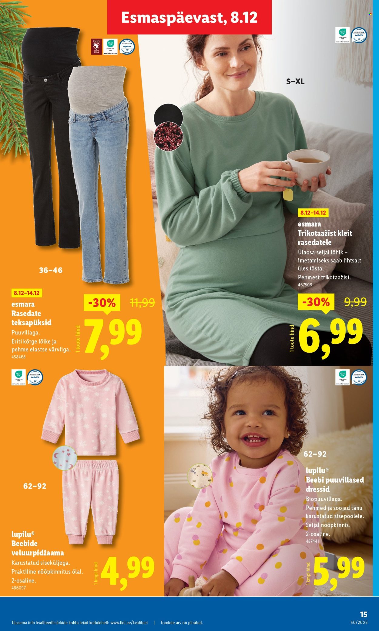 lidl - Lidl kliendileht - Tööstuskaupade pakkumised (8.12 - 14.12.2025) - page: 15