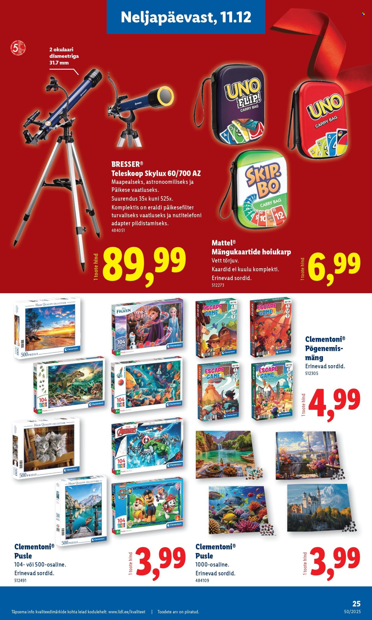 lidl - Lidl kliendileht - Tööstuskaupade pakkumised (8.12 - 14.12.2025) - page: 25