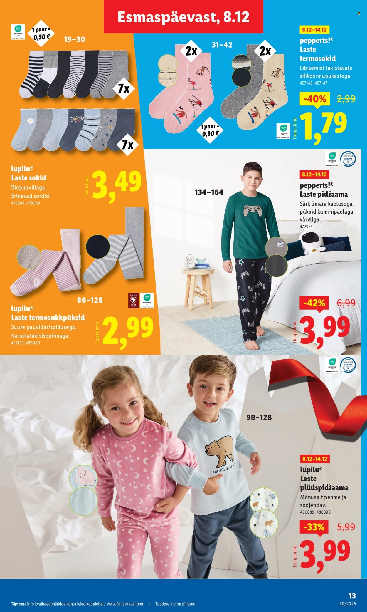 lidl - Lidl kliendileht - Tööstuskaupade pakkumised (8.12 - 14.12.2025) - page: 13