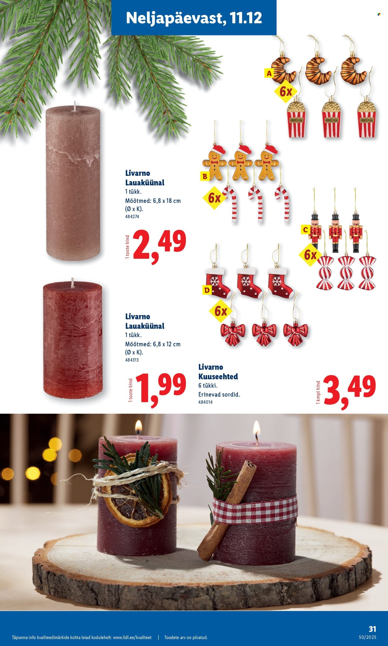 lidl - Lidl kliendileht - Tööstuskaupade pakkumised (8.12 - 14.12.2025) - page: 31