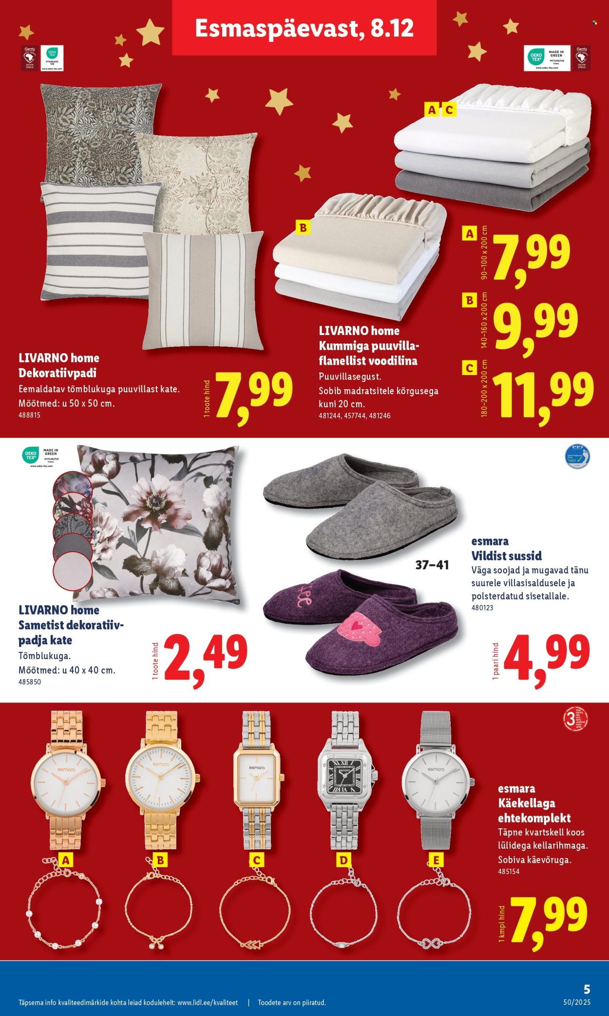 lidl - Lidl kliendileht - Tööstuskaupade pakkumised (8.12 - 14.12.2025) - page: 5