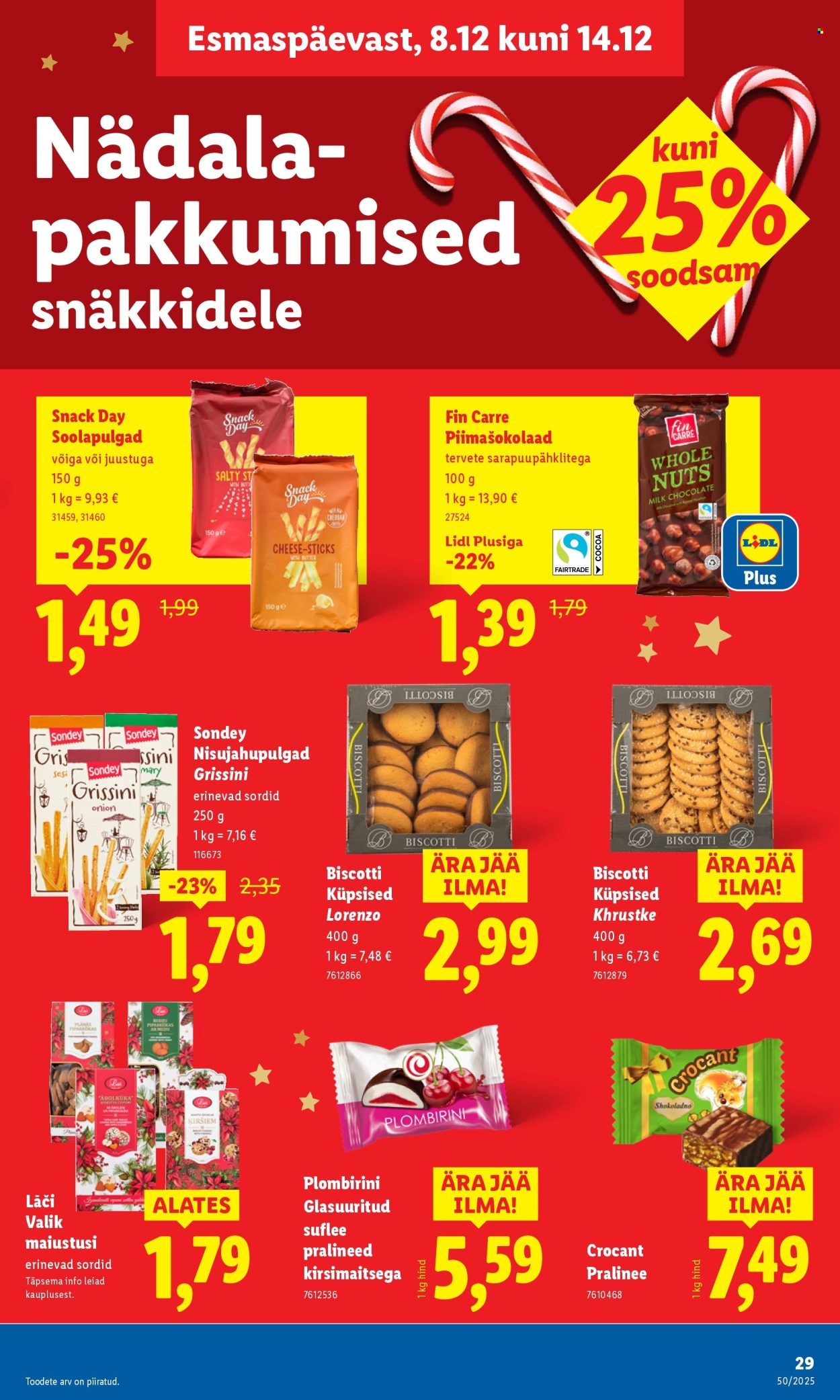 lidl - Lidl kliendileht - Kliendileht (8.12 - 14.12.2025) - page: 29